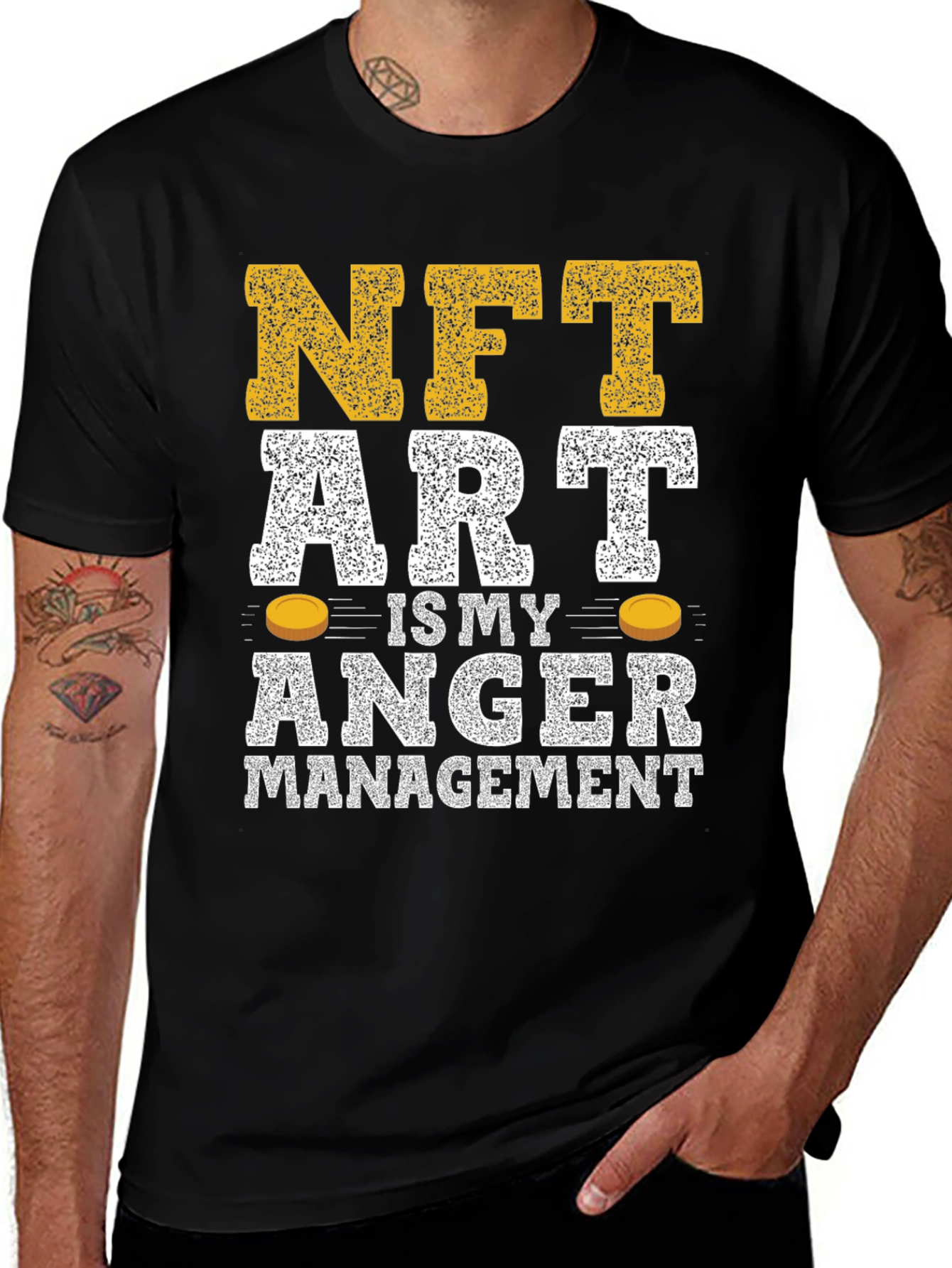 NFT Art Anger Management T-Shirt
