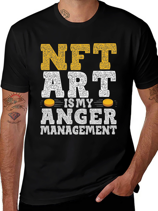 NFT Art Anger Management T-Shirt