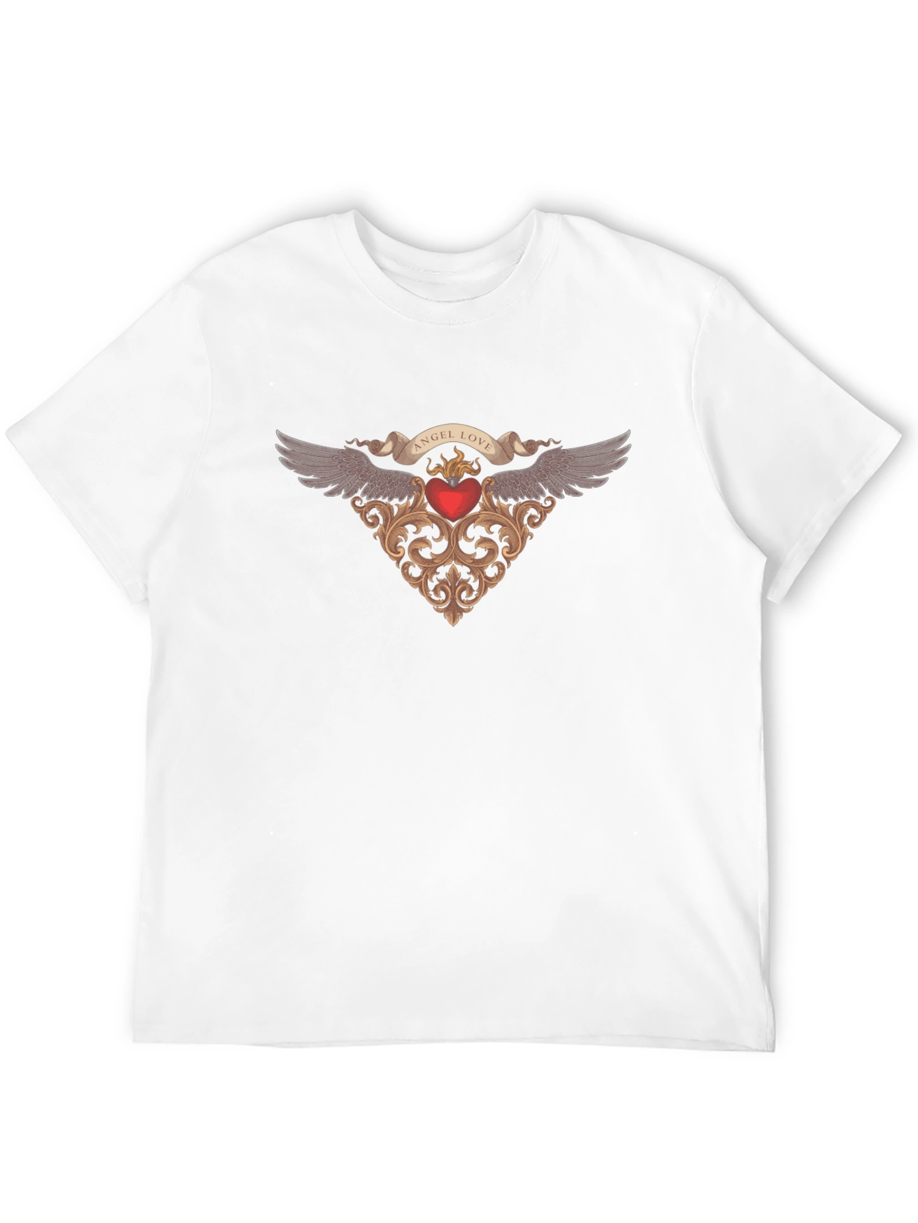 Angel Love Black T-Shirt