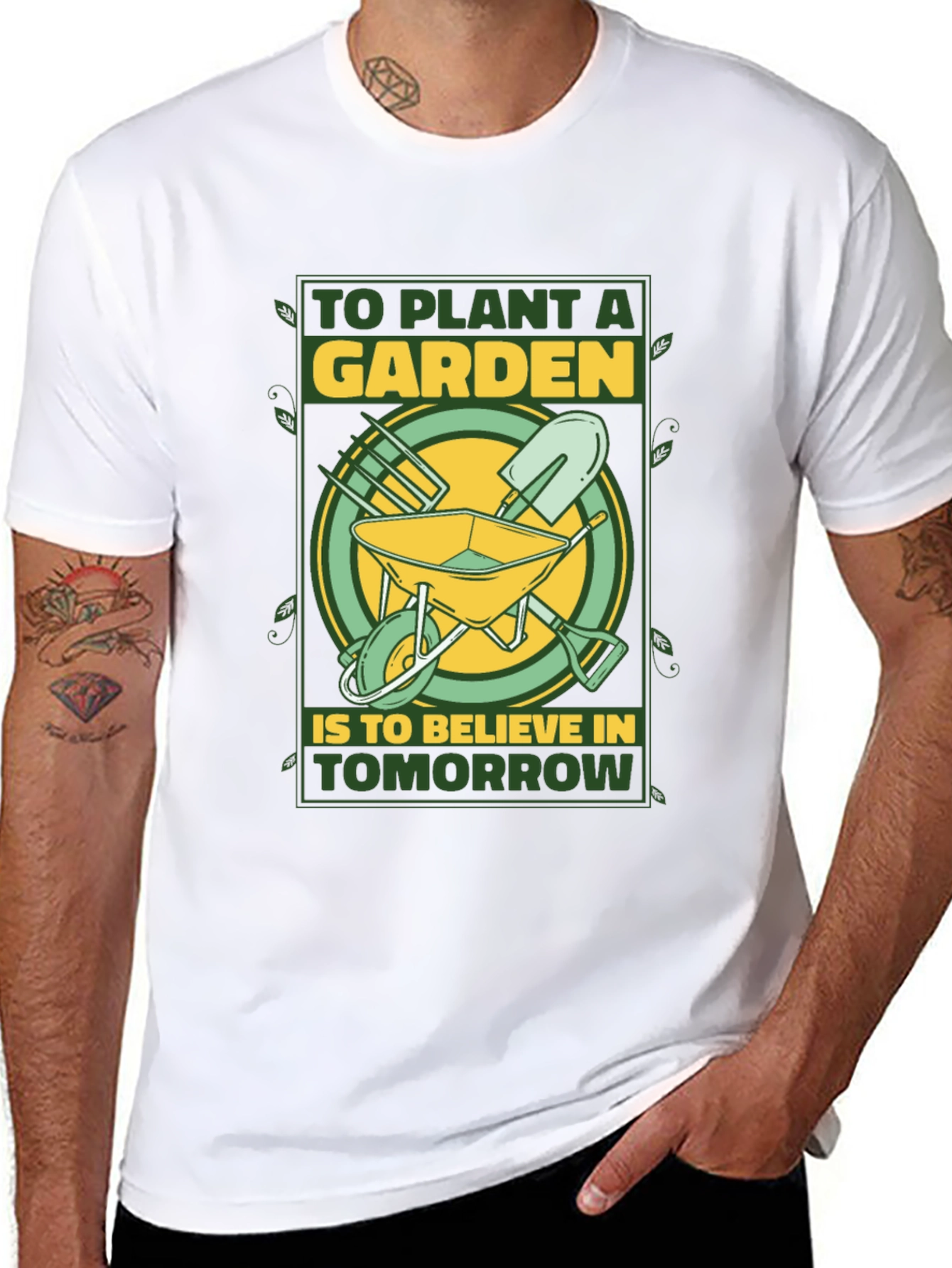 Gardeners Tomorrow T-Shirt - Plant a Garden Believe!