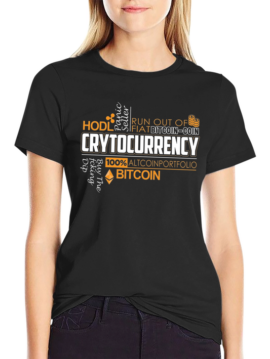 Cryptocurrency Bitcoin HODL T-Shirt