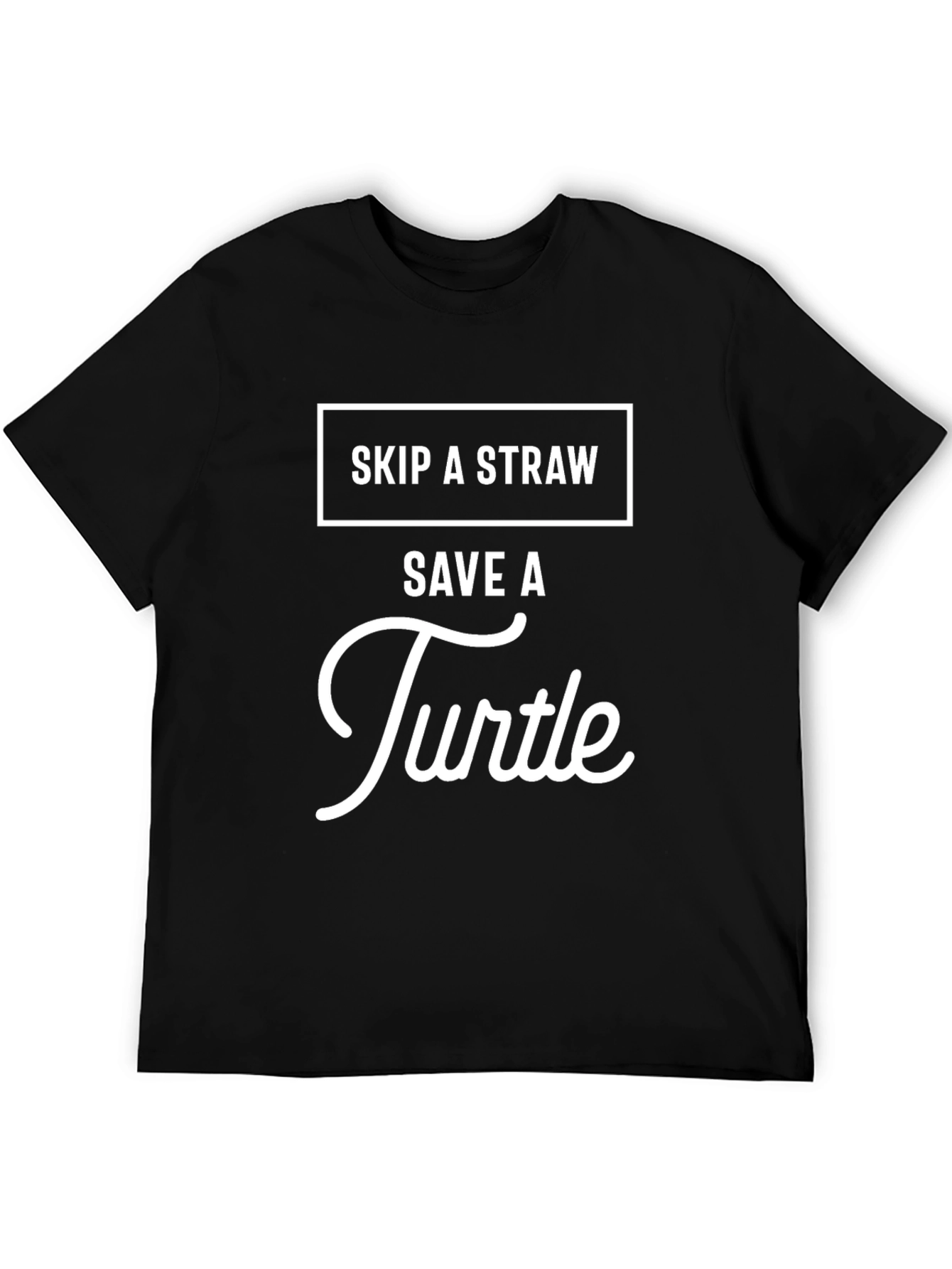 Save a Turtle Graphic Tee - Eco Friendly Design