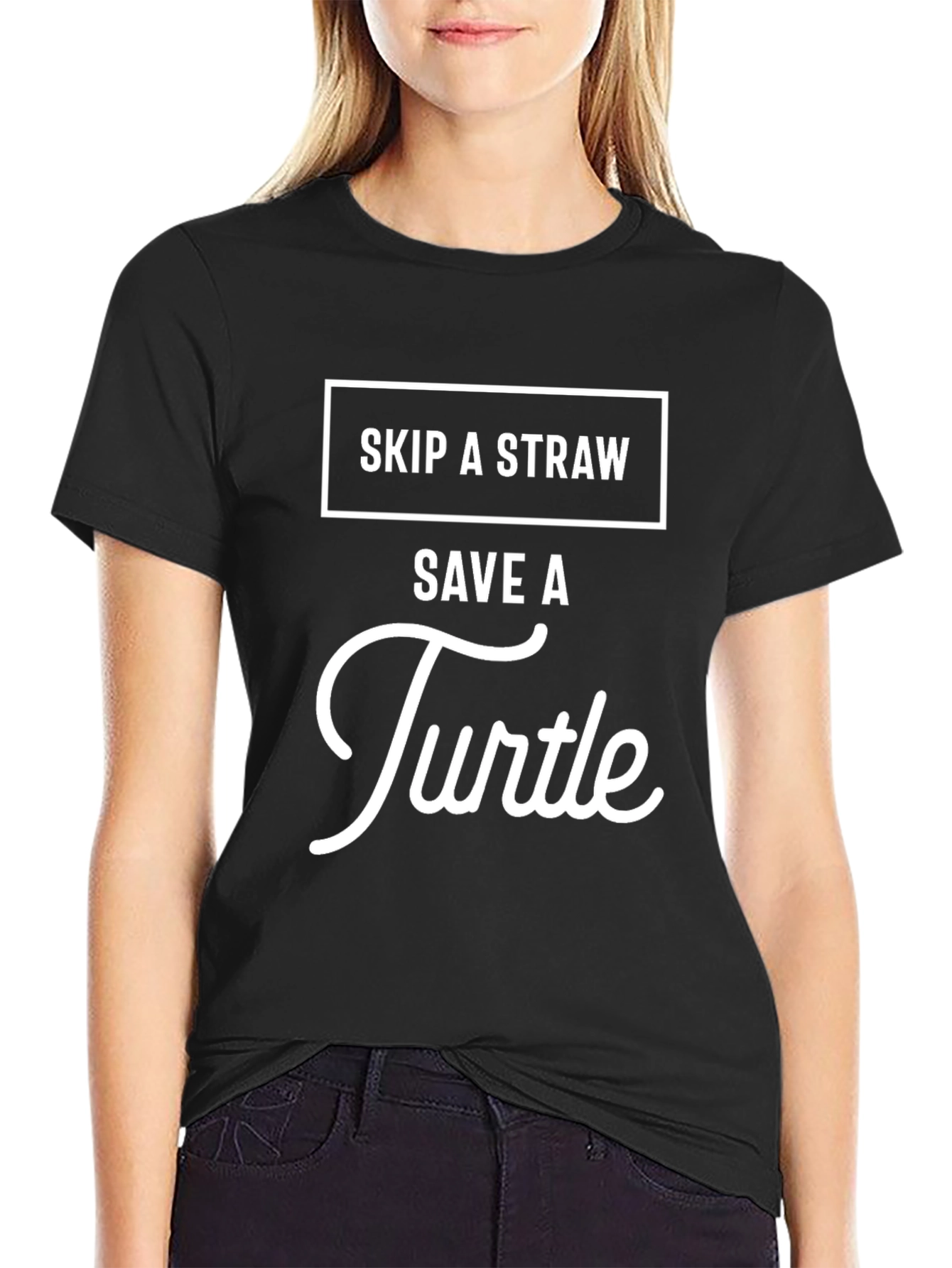 Save a Turtle Graphic Tee - Eco Friendly Design