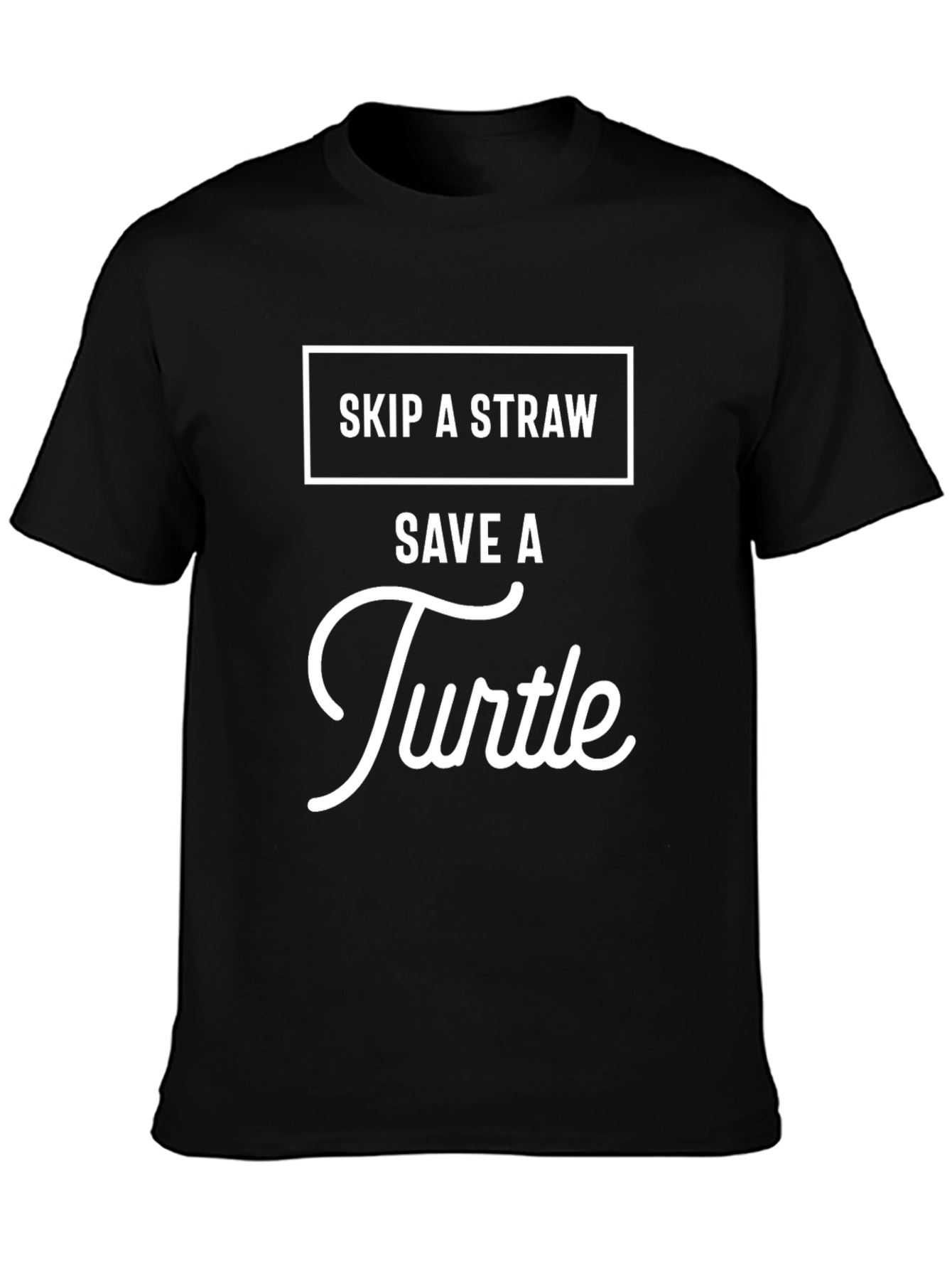 Save a Turtle Graphic Tee - Eco Friendly Design