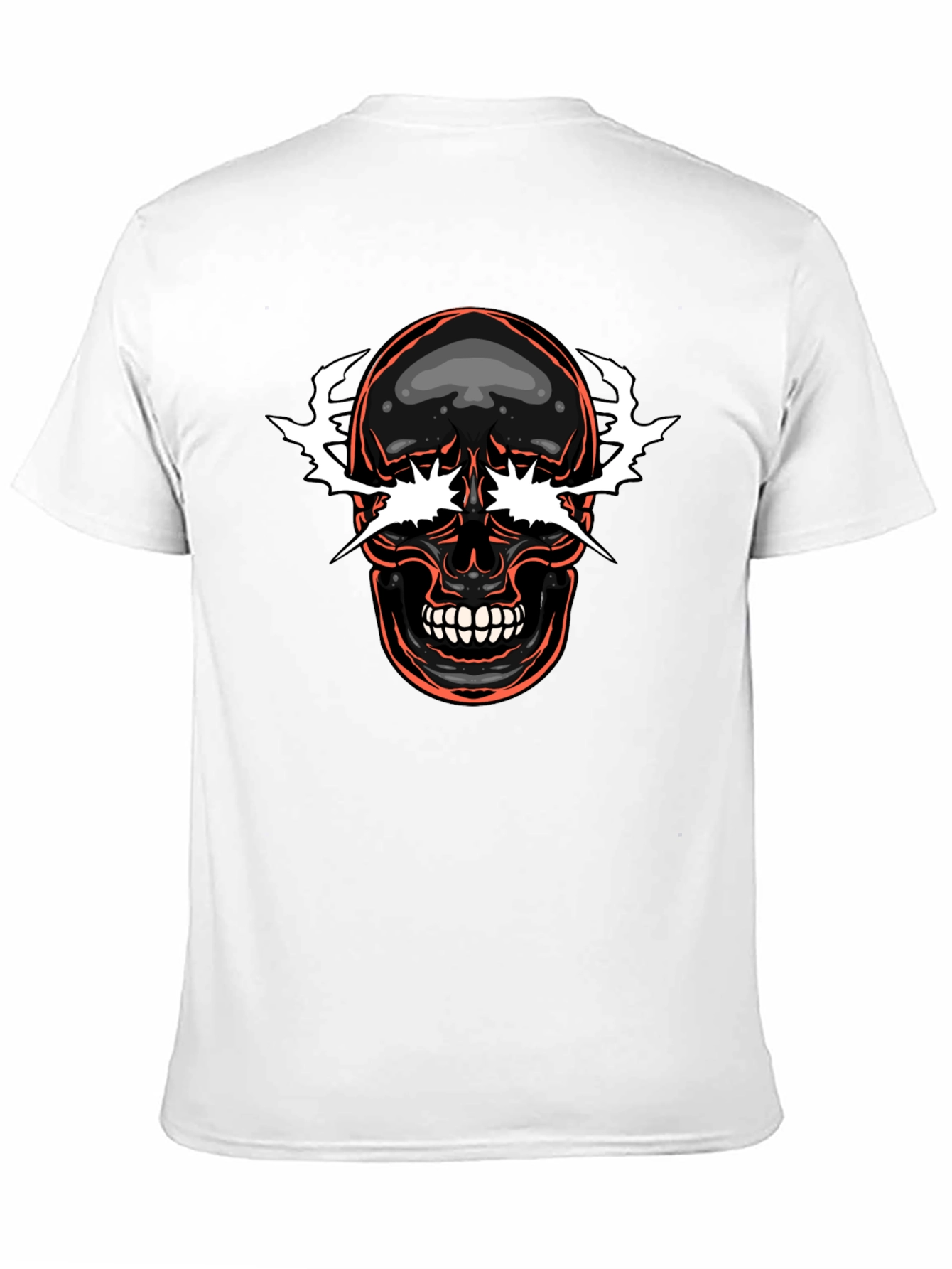 Skull Graphic Tee - Edgy Style