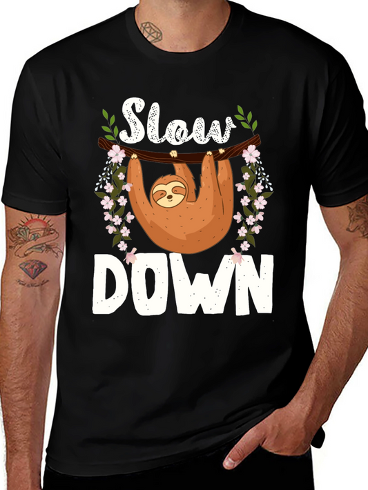 Slow Down Sloth T-Shirt