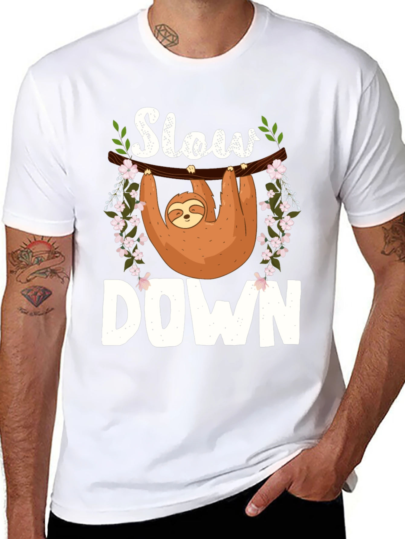 Slow Down Sloth T-Shirt