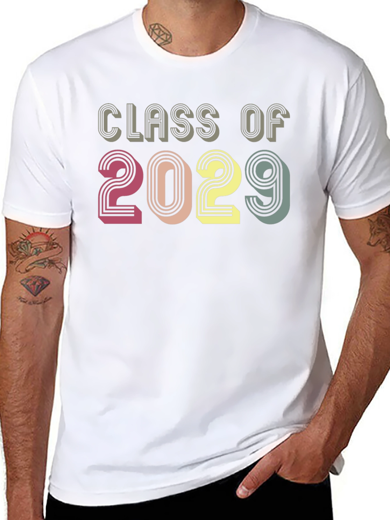 Class of 2029 Retro T-Shirt