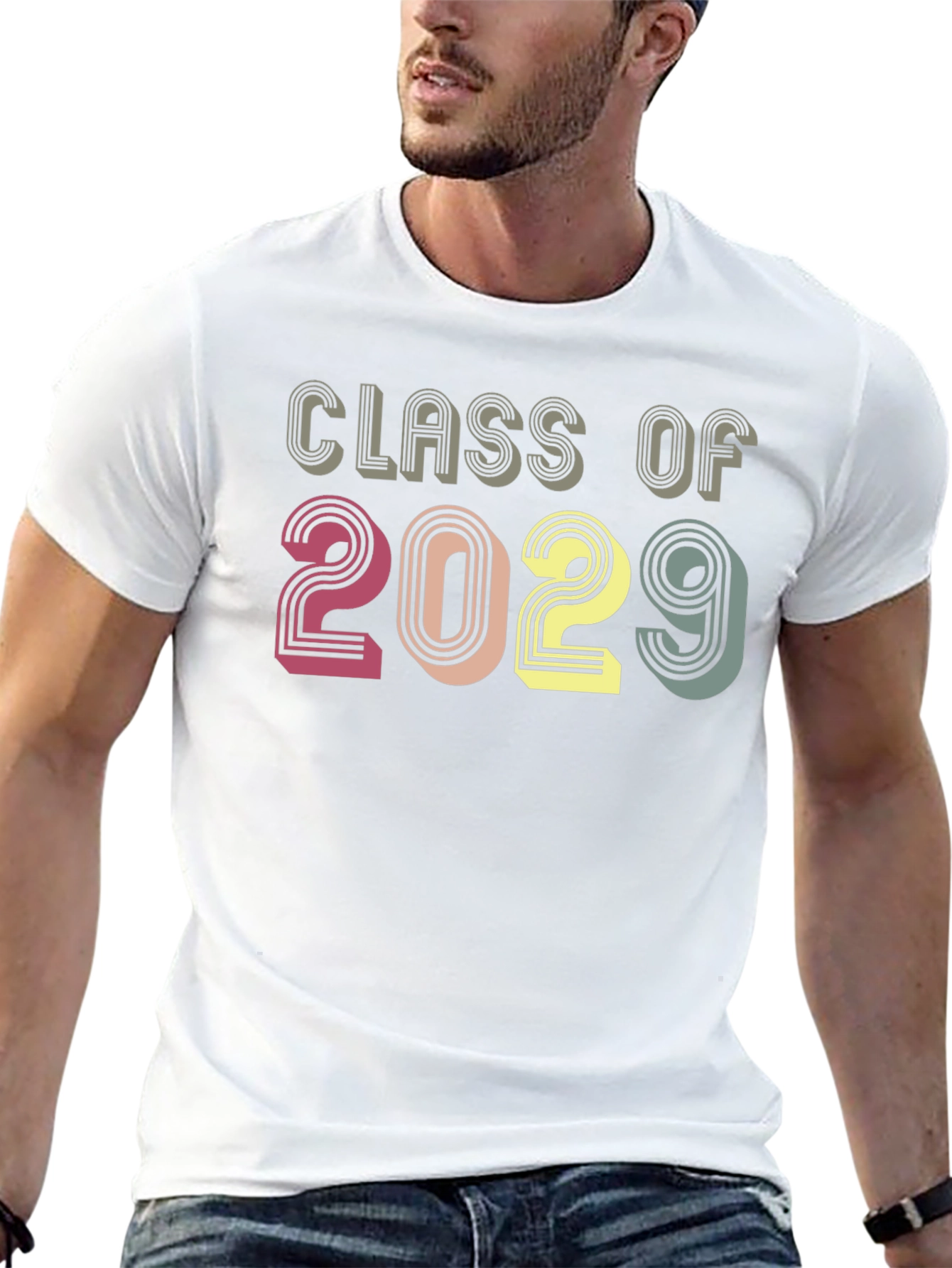 Class of 2029 Retro T-Shirt