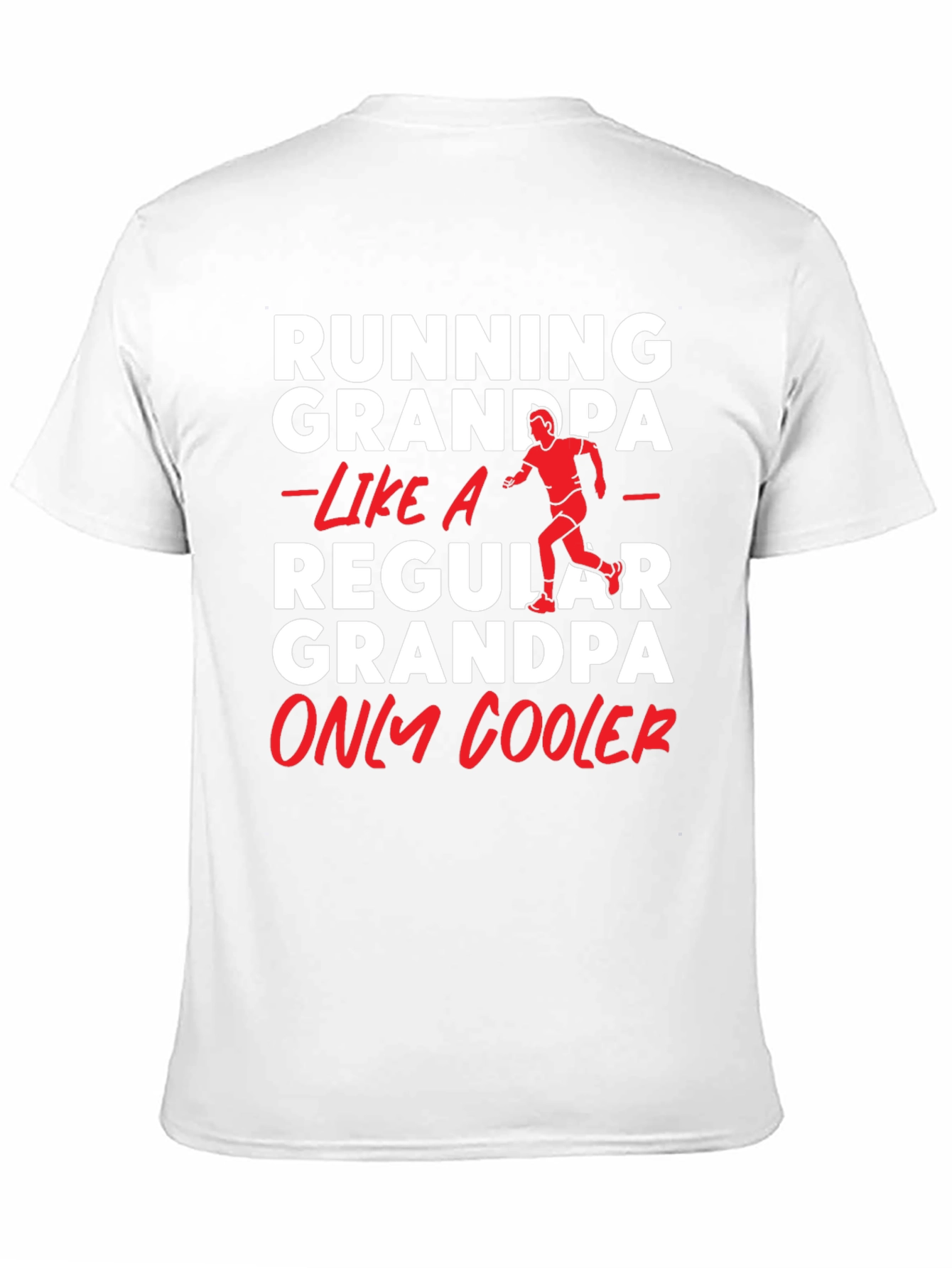 Running Grandpa T-Shirt - Cool Grandpa Tee