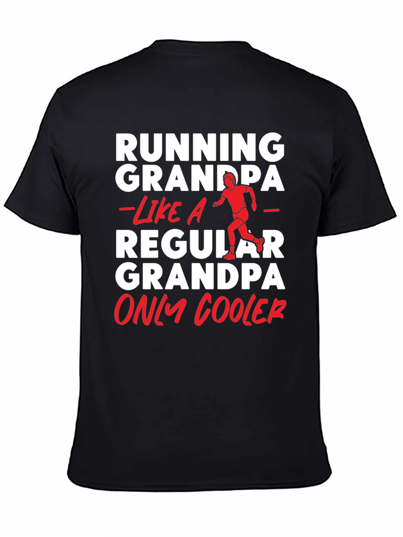 Running Grandpa T-Shirt - Cool Grandpa Tee