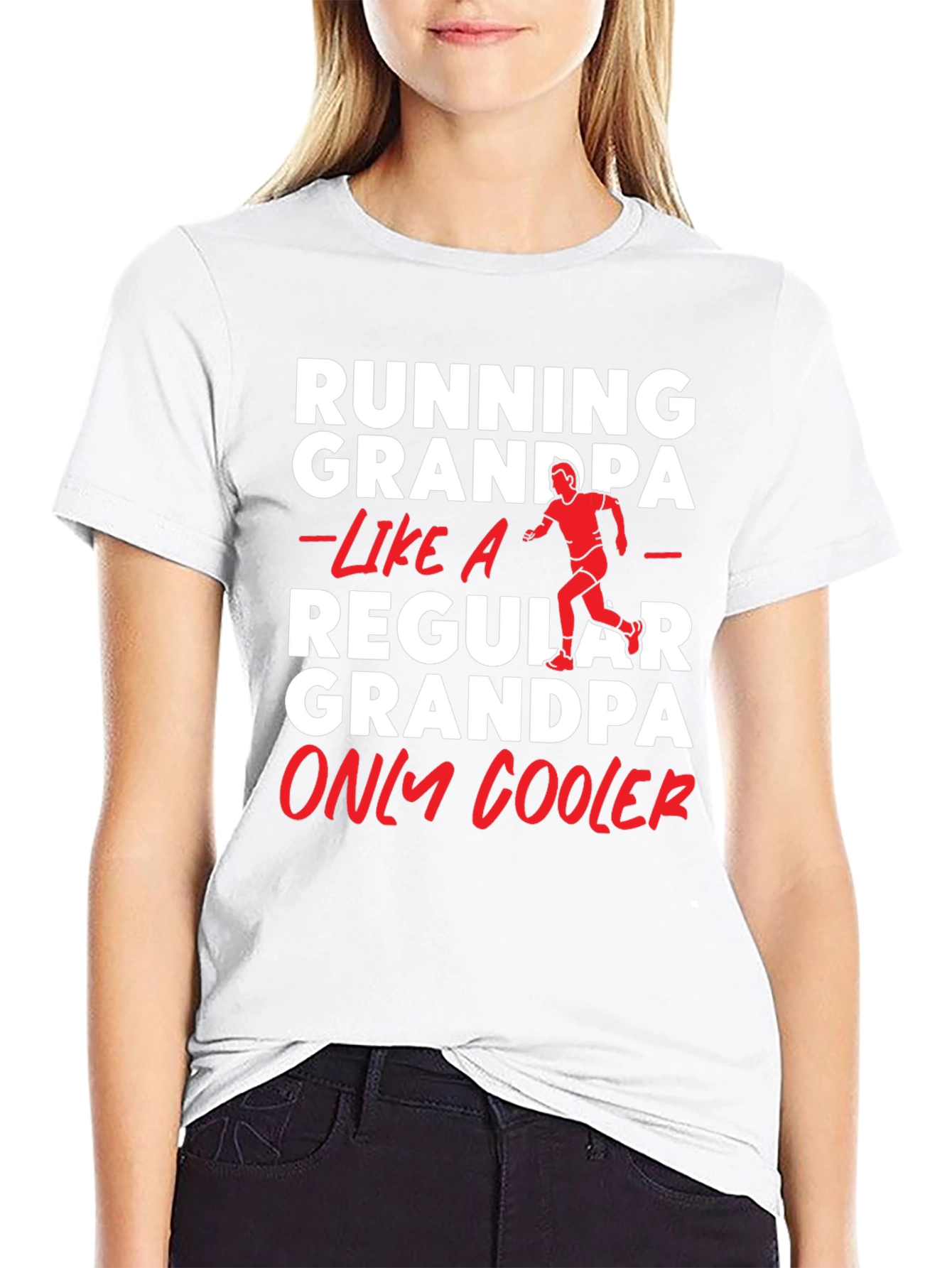 Running Grandpa T-Shirt - Cool Grandpa Tee