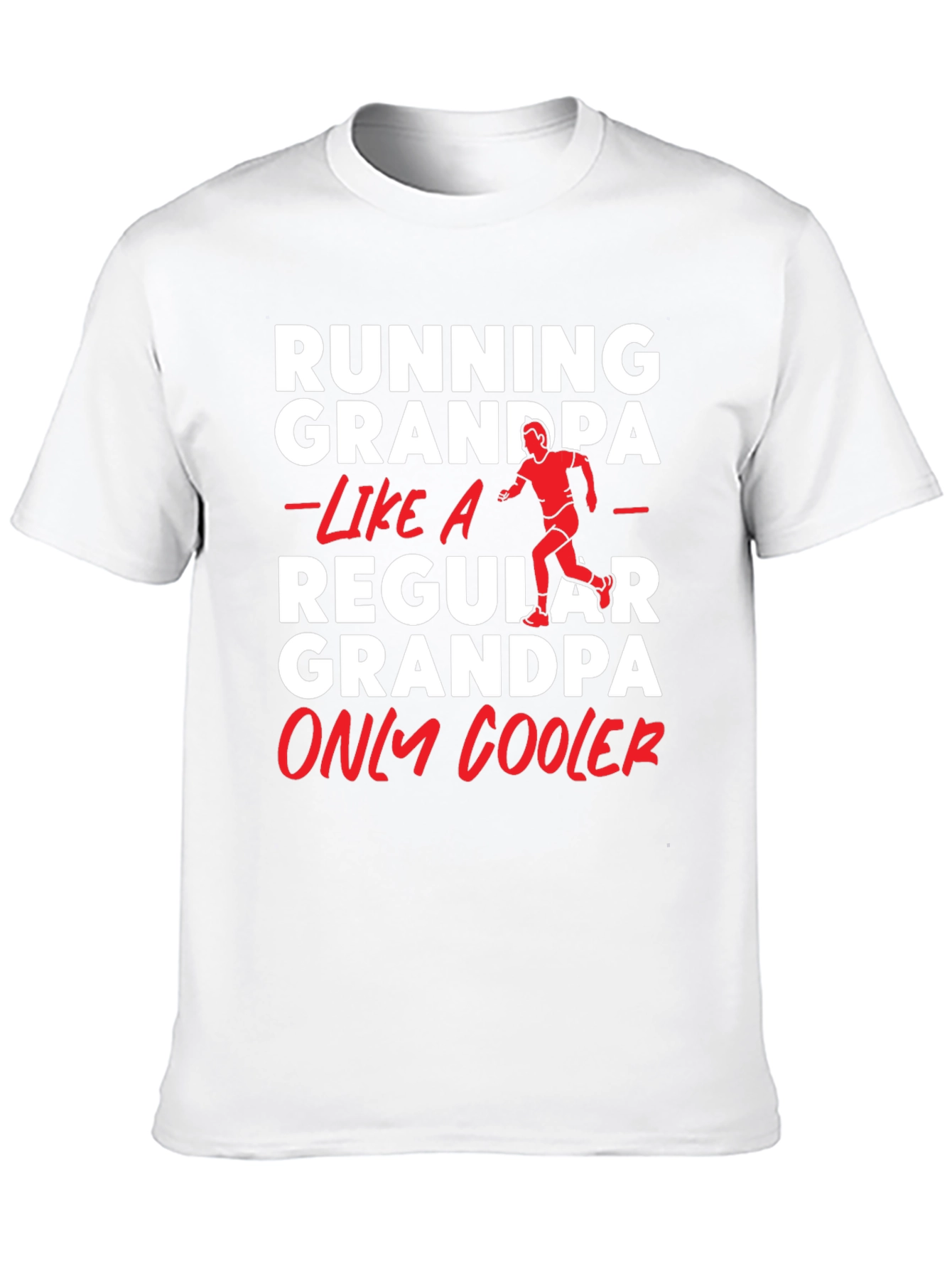 Running Grandpa T-Shirt - Cool Grandpa Tee