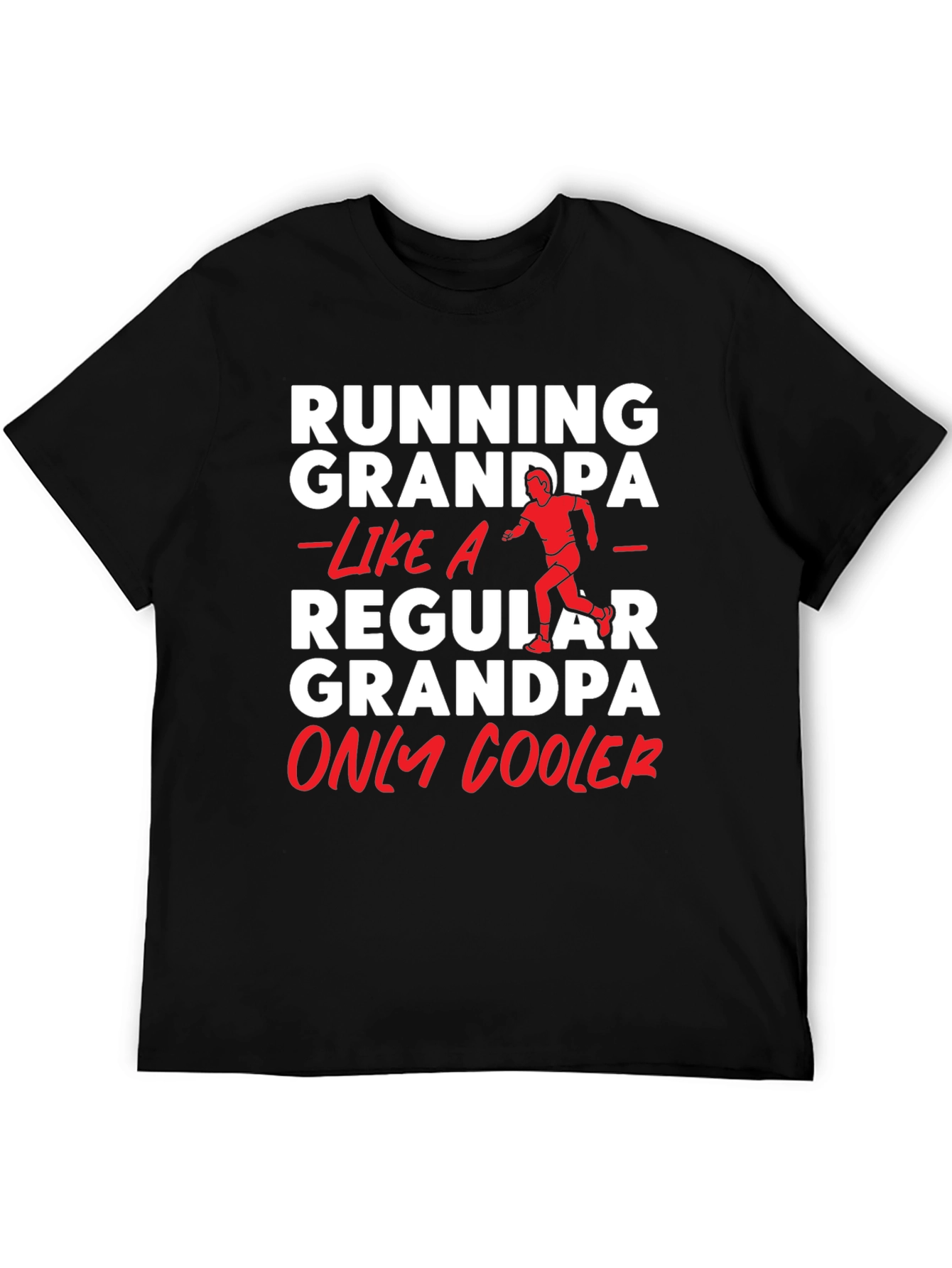Running Grandpa T-Shirt - Cool Grandpa Tee