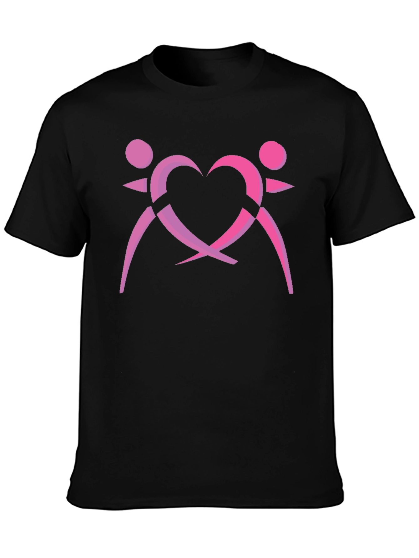 Love & Unity Graphic T-Shirt - Black Cotton Tee
