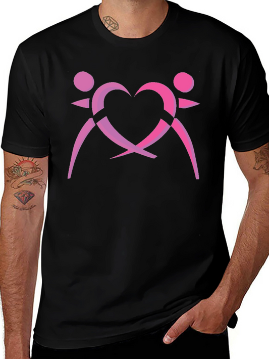 Love & Unity Graphic T-Shirt - Black Cotton Tee
