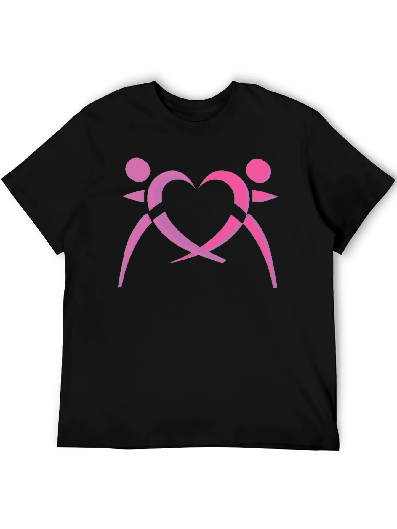 Love & Unity Graphic T-Shirt - Black Cotton Tee