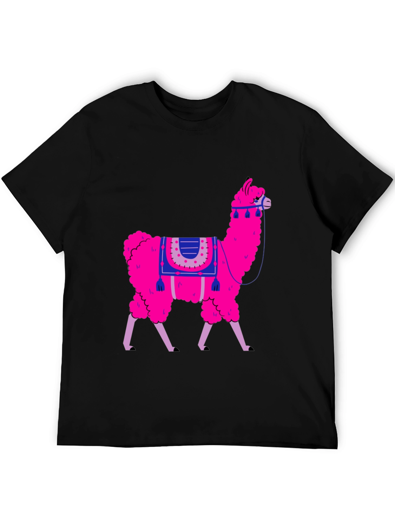 Llama Graphic Tee - Fun Animal Print Shirt