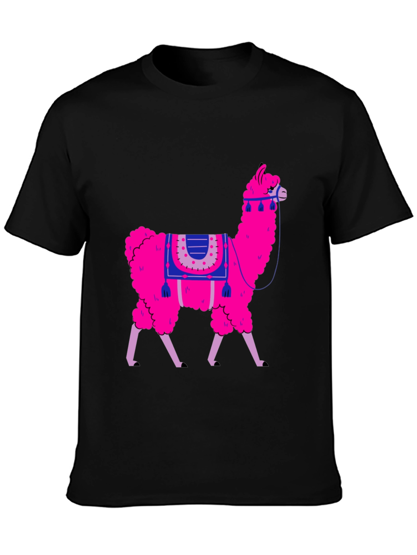 Llama Graphic Tee - Fun Animal Print Shirt