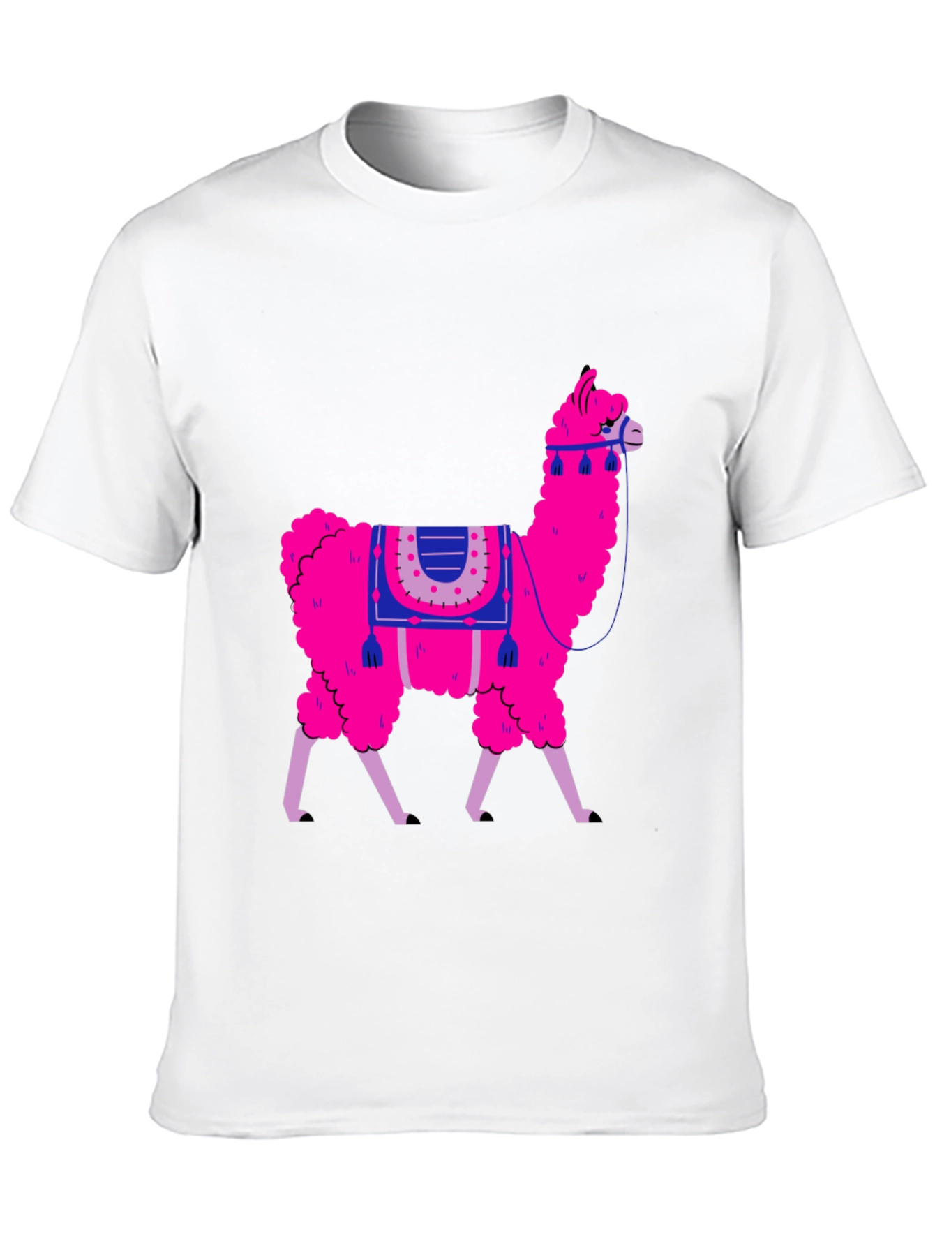 Llama Graphic Tee - Fun Animal Print Shirt