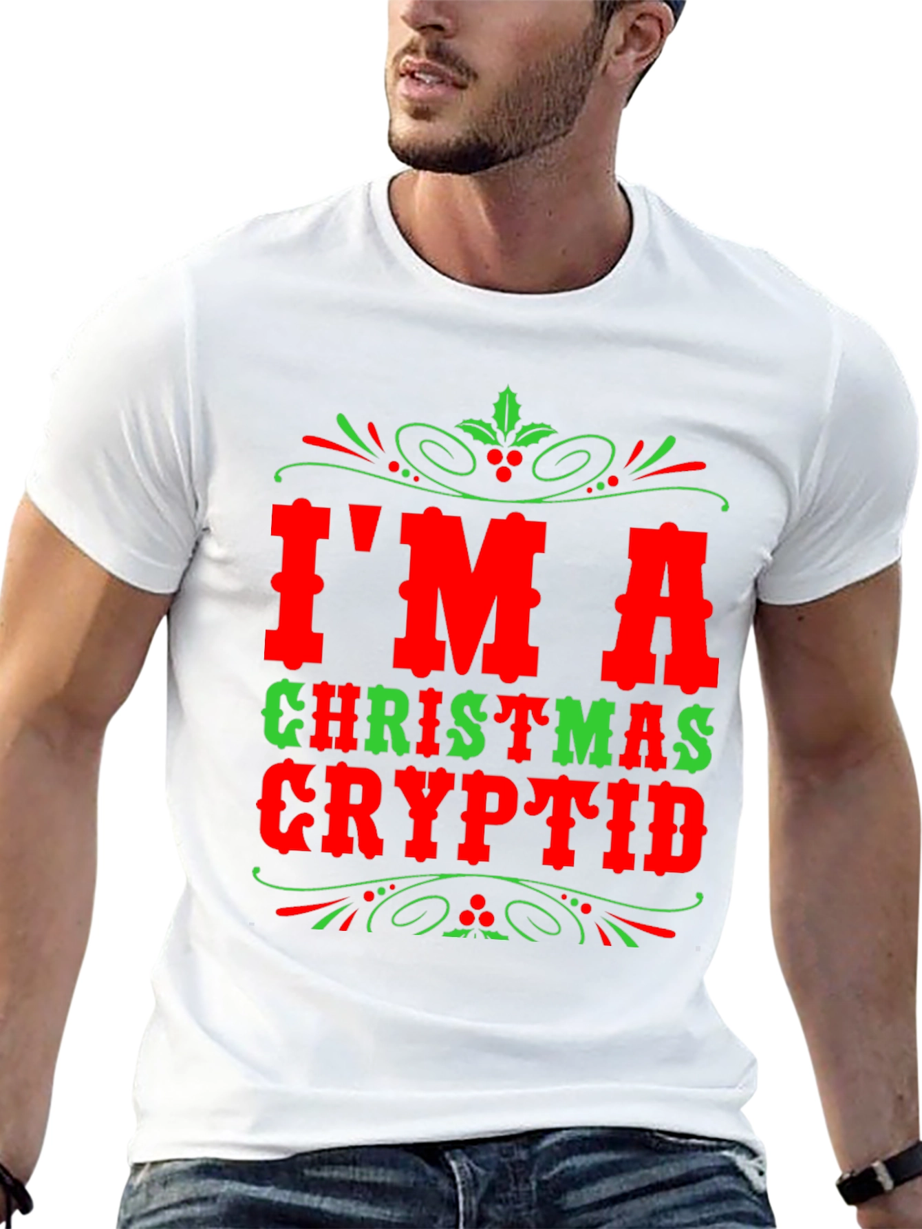 Im a Christmas Cryptid Holiday T-Shirt