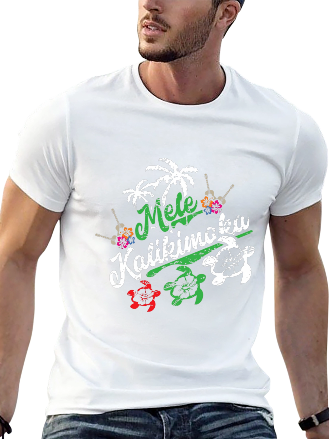 Mele Kalikimaka Hawaiian Christmas T-Shirt