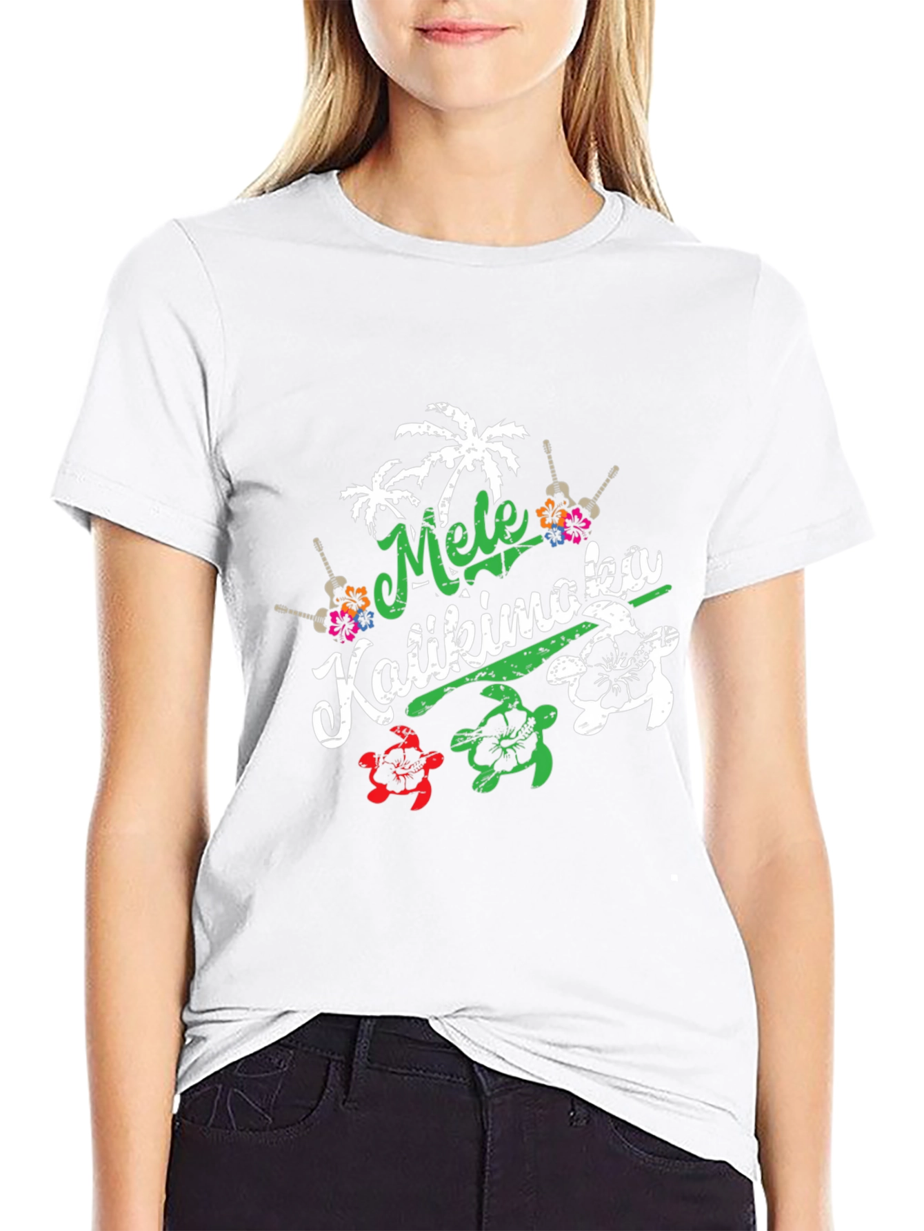 Mele Kalikimaka Hawaiian Christmas T-Shirt