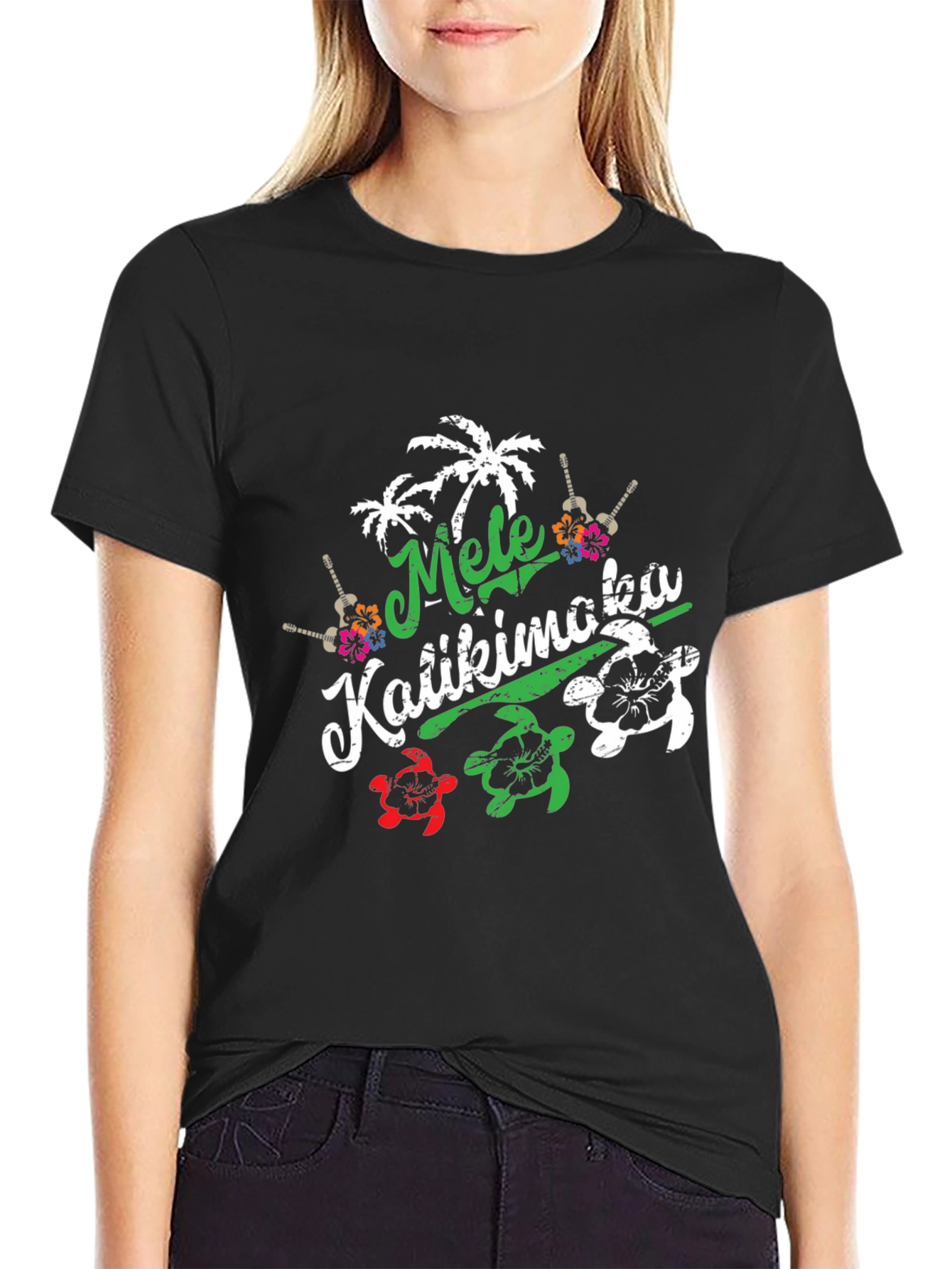 Mele Kalikimaka Hawaiian Christmas T-Shirt