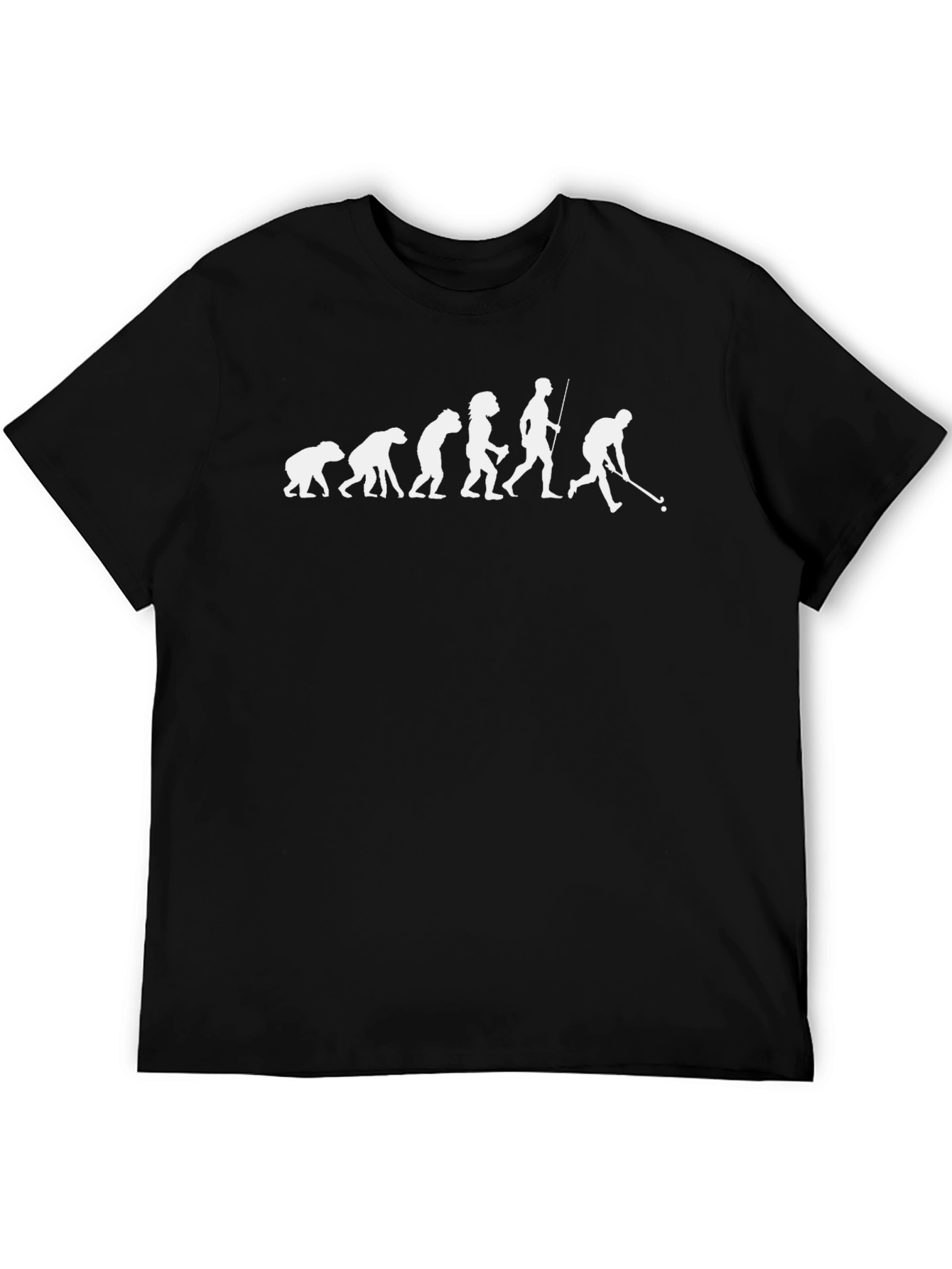 Evolution of Hockey T-Shirt - Black