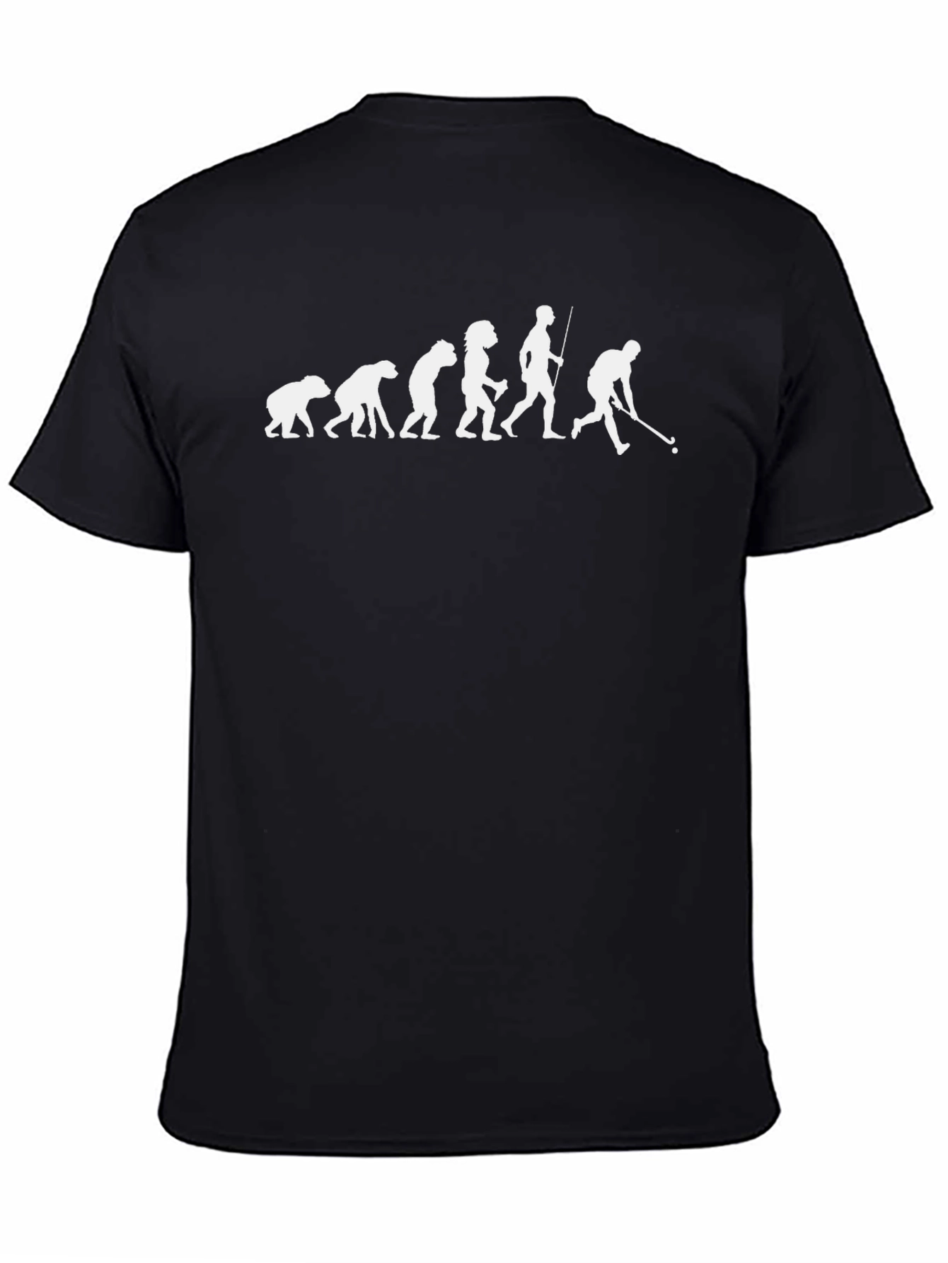 Evolution of Hockey T-Shirt - Black