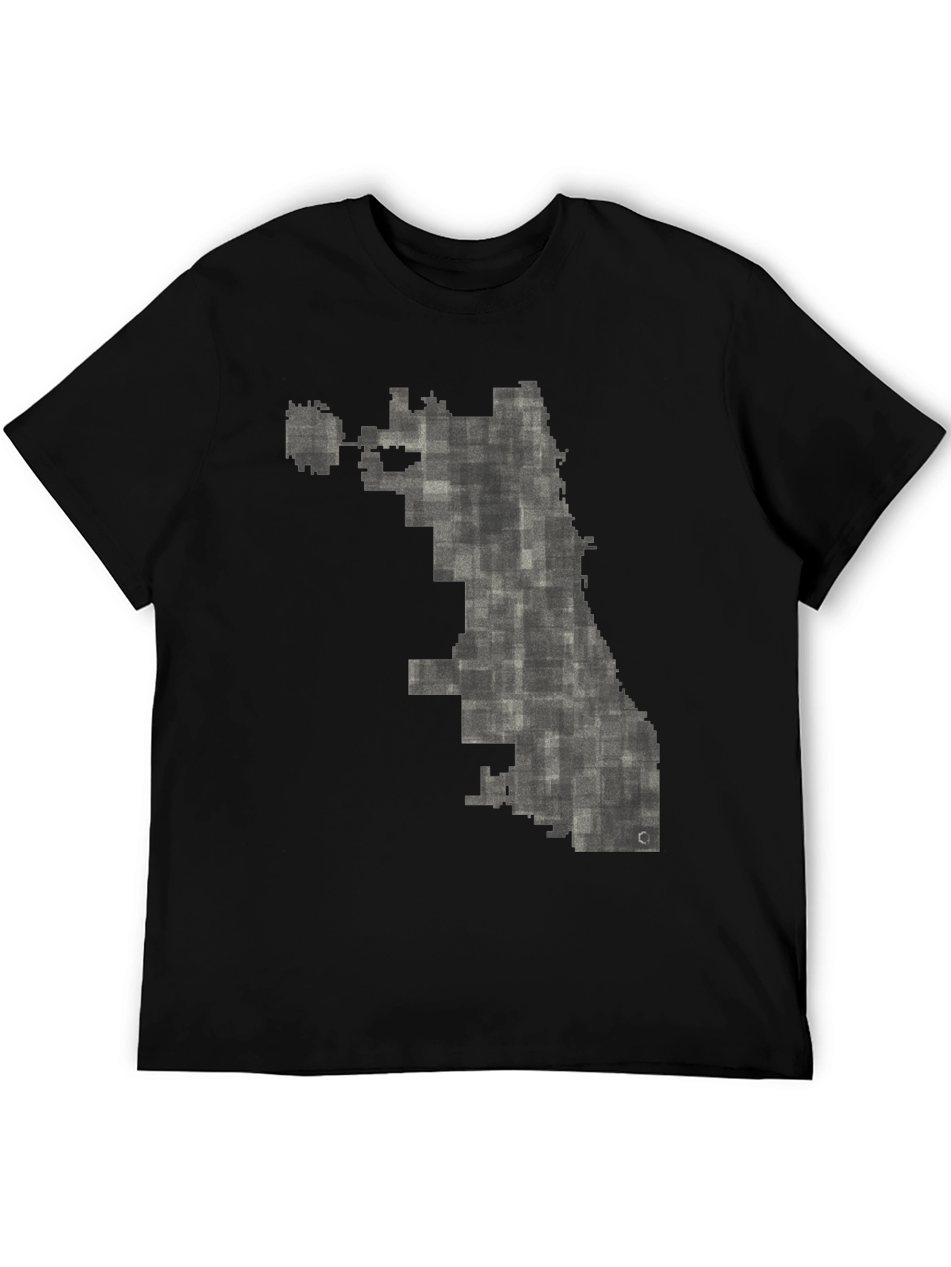 Chicago Map Graphic Tee - Unisex Black T-Shirt