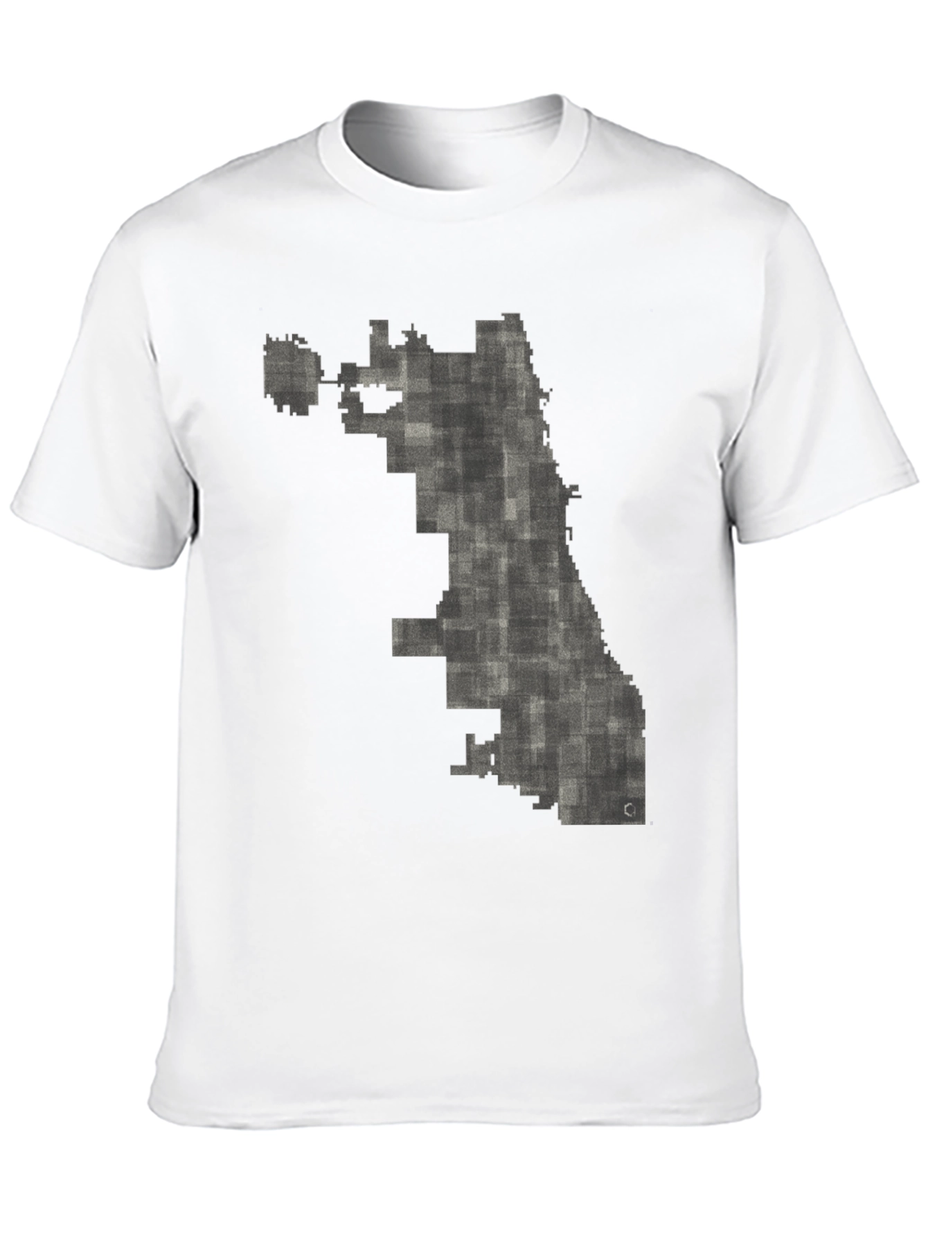 Chicago Map Graphic Tee - Unisex Black T-Shirt