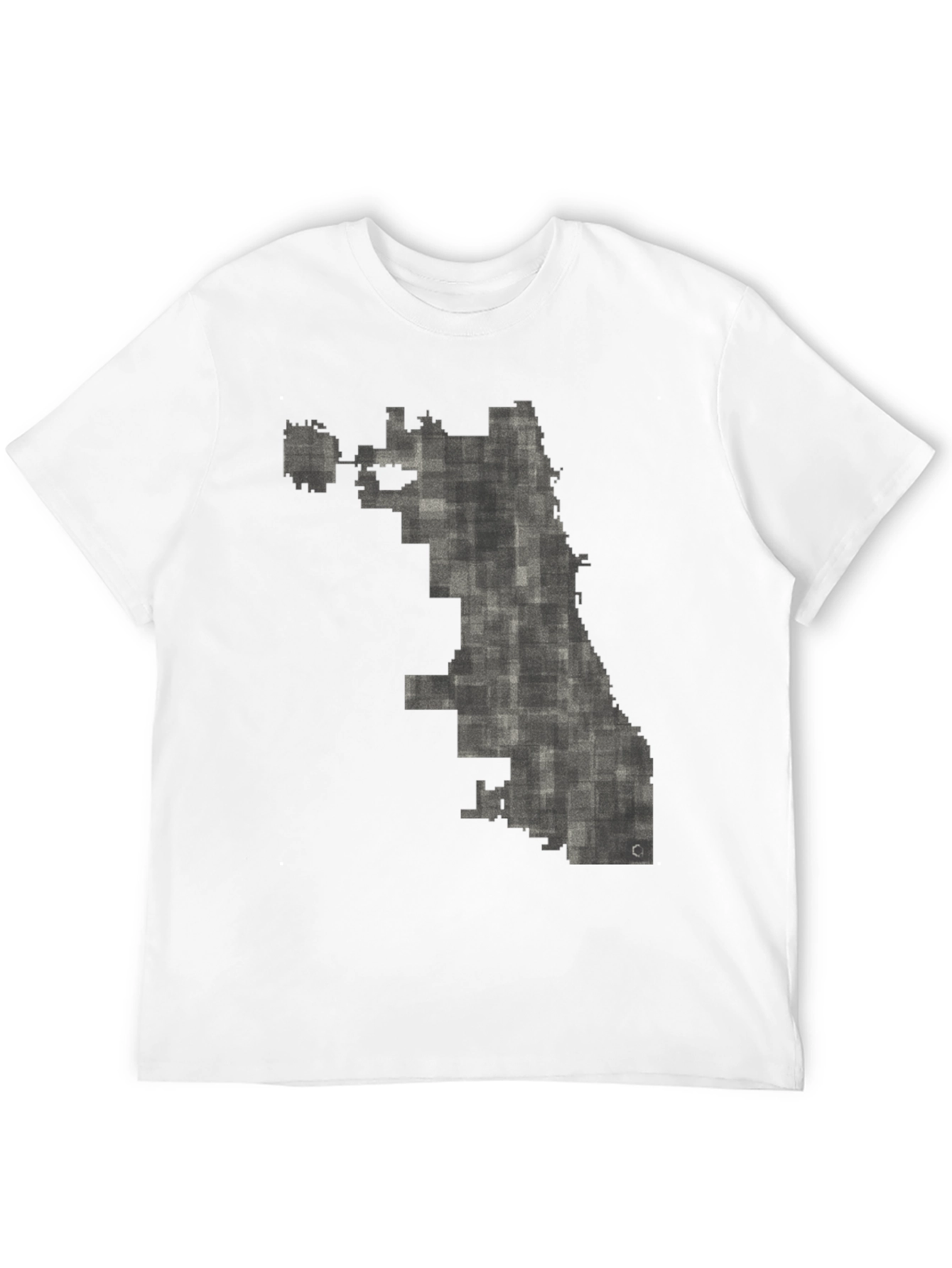 Chicago Map Graphic Tee - Unisex Black T-Shirt