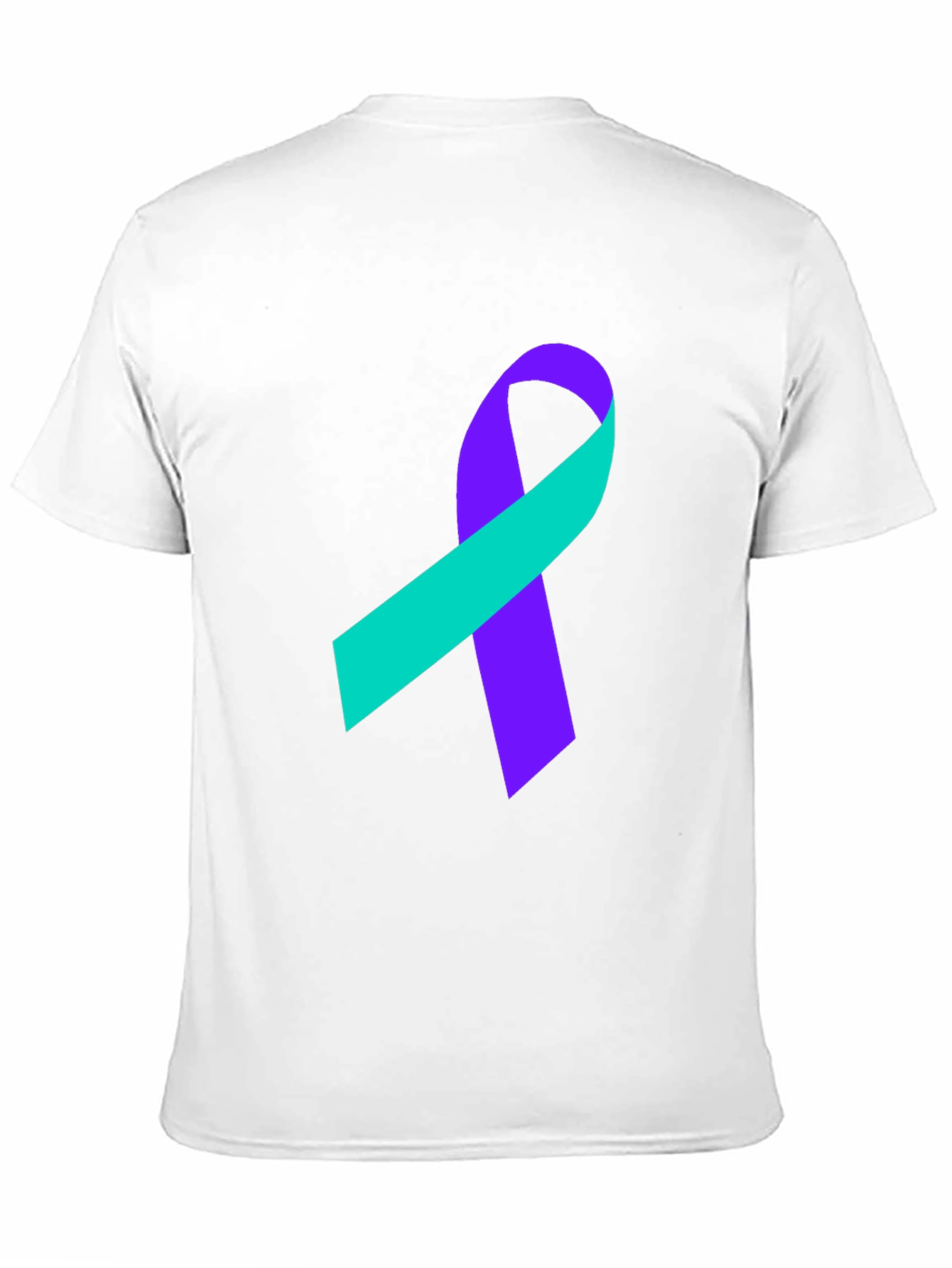 Awareness Ribbon Graphic Tee - Black T-Shirt