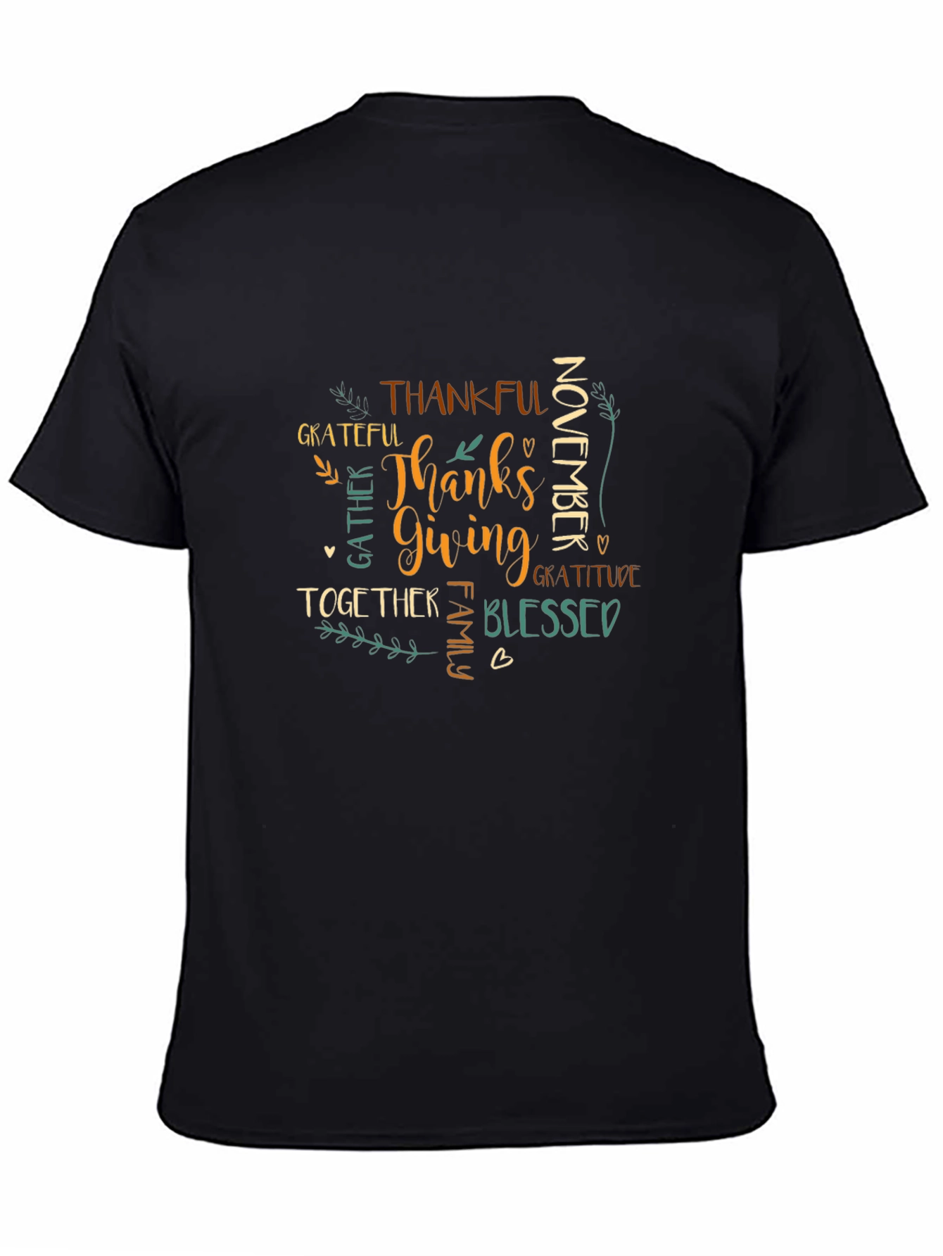 Thanksgiving Theme Graphic T-Shirt
