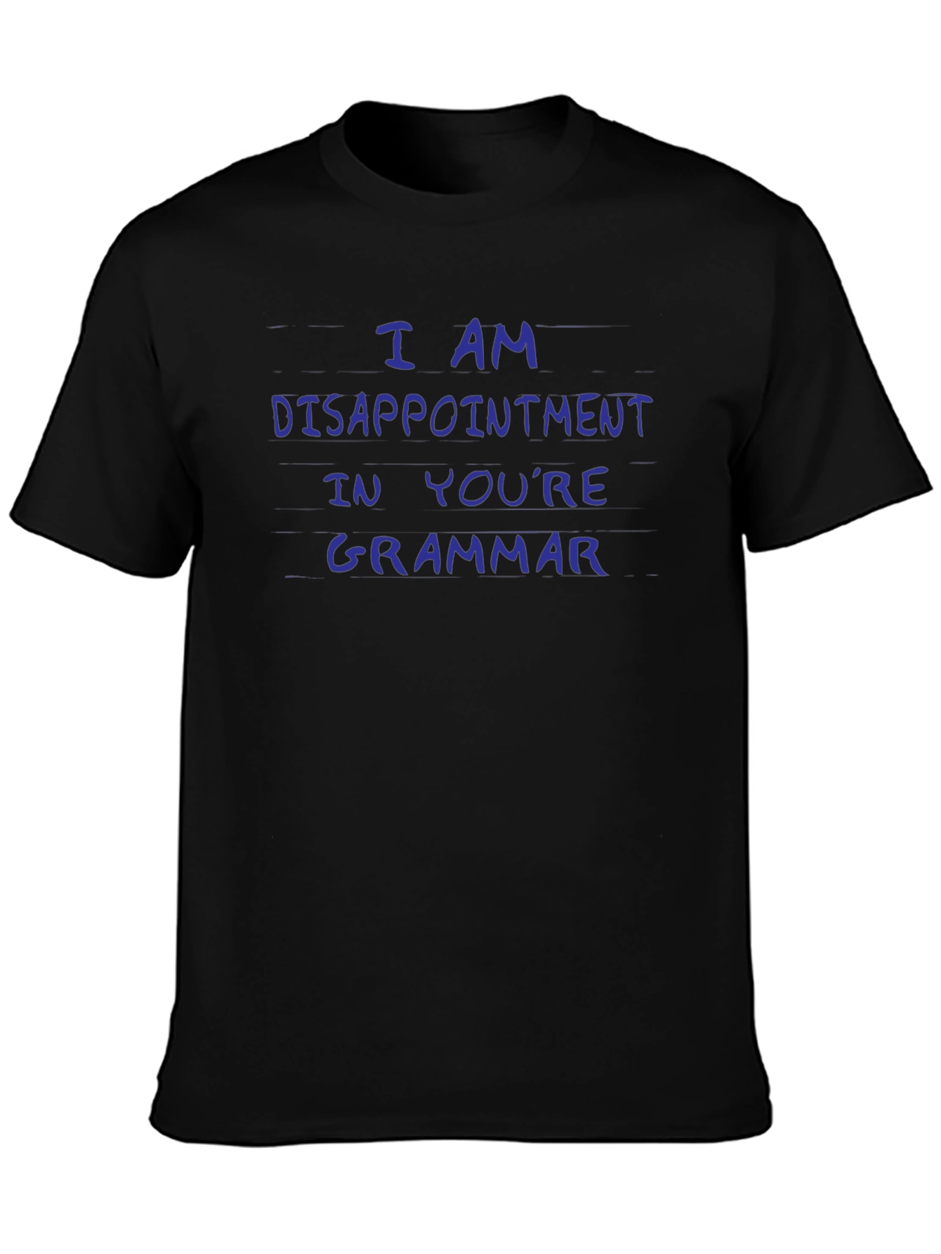Funny Grammar T-Shirt - Disappointment Tee