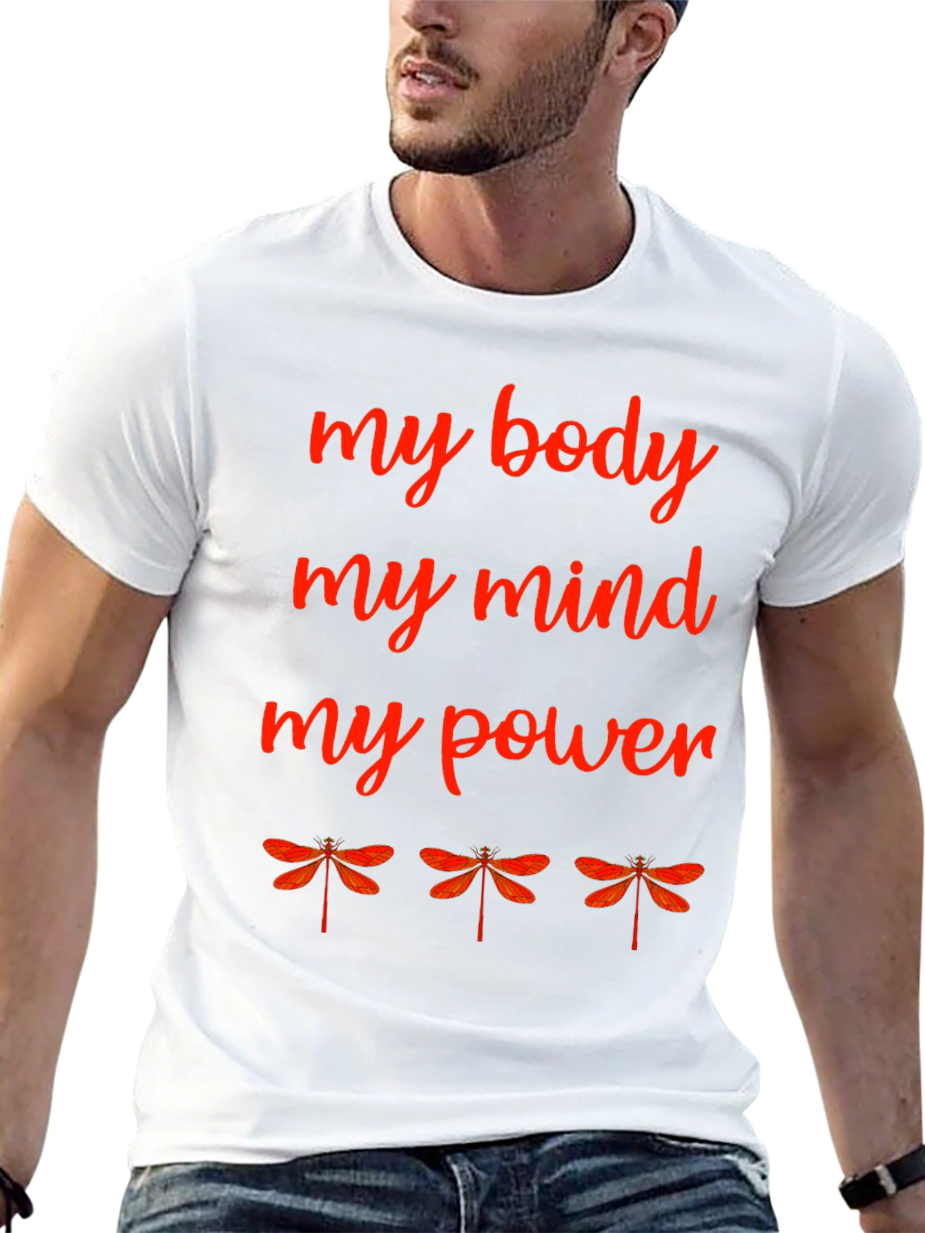 My Body My Mind My Power Graphic Tee