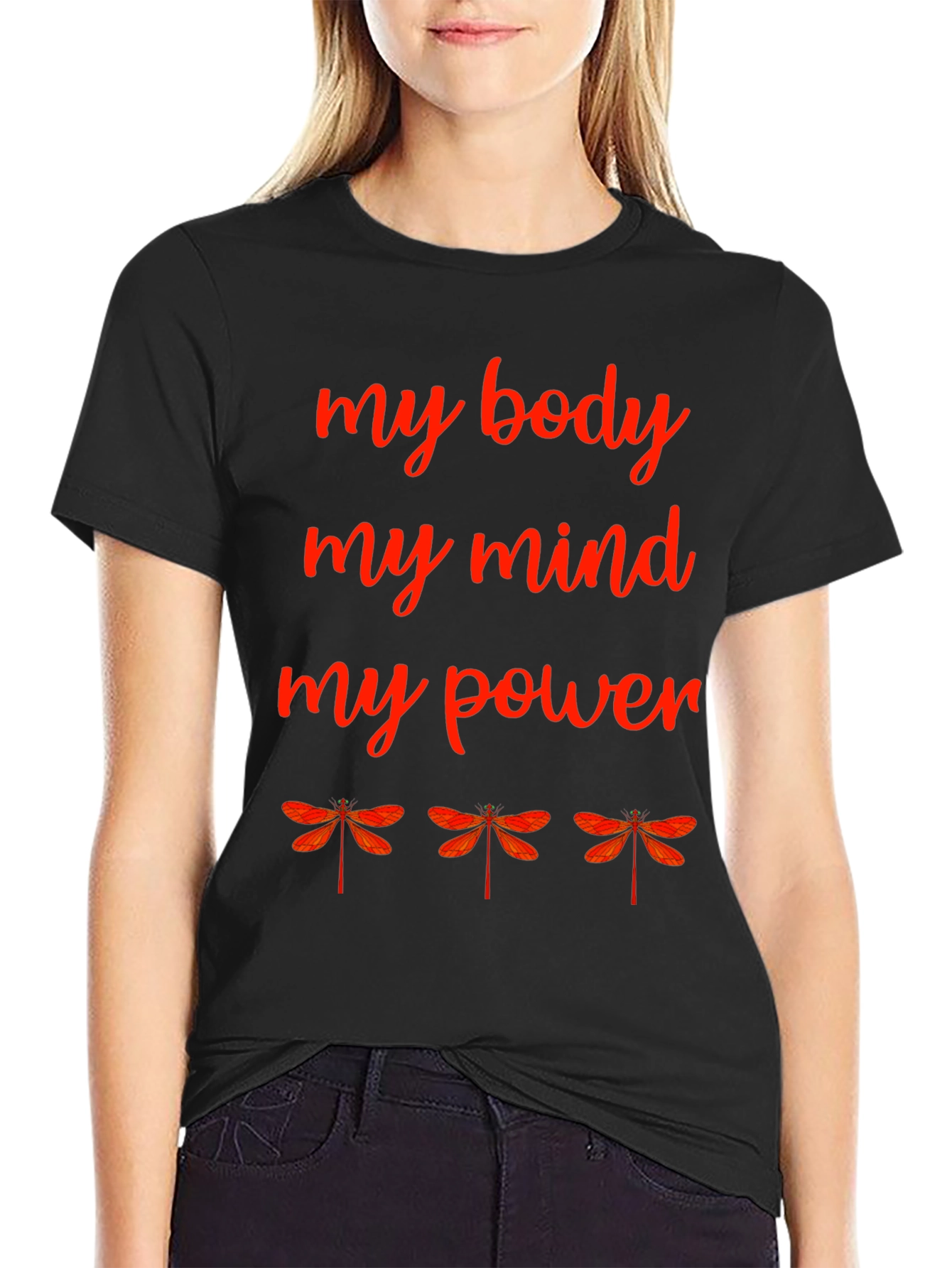 My Body My Mind My Power Graphic Tee