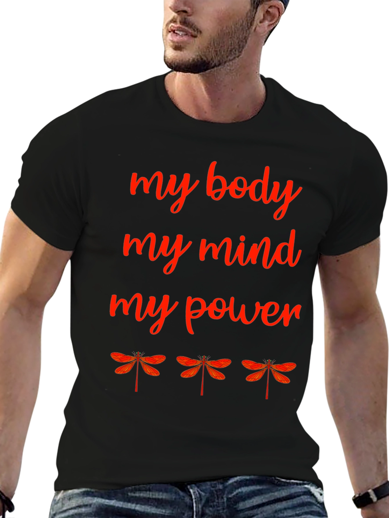 My Body My Mind My Power Graphic Tee