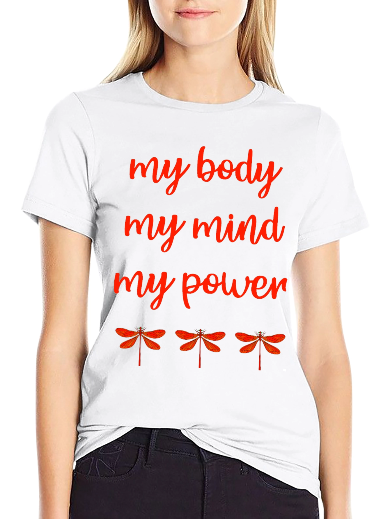 My Body My Mind My Power Graphic Tee
