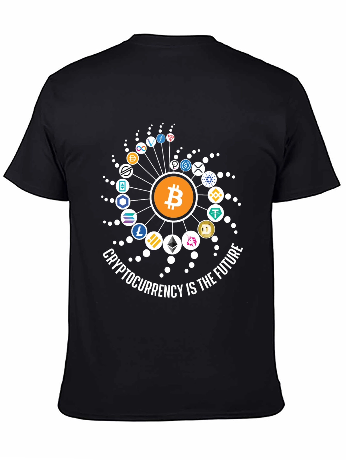 Crypto Future Black T-Shirt