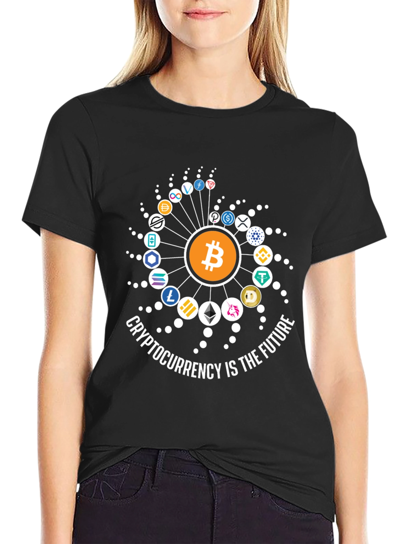 Crypto Future Black T-Shirt