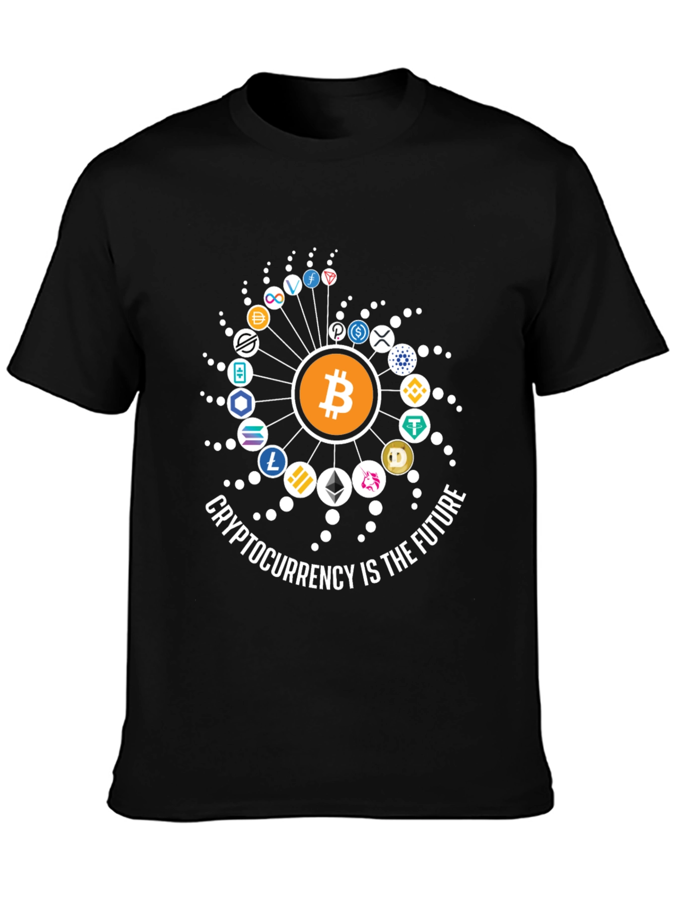 Crypto Future Black T-Shirt