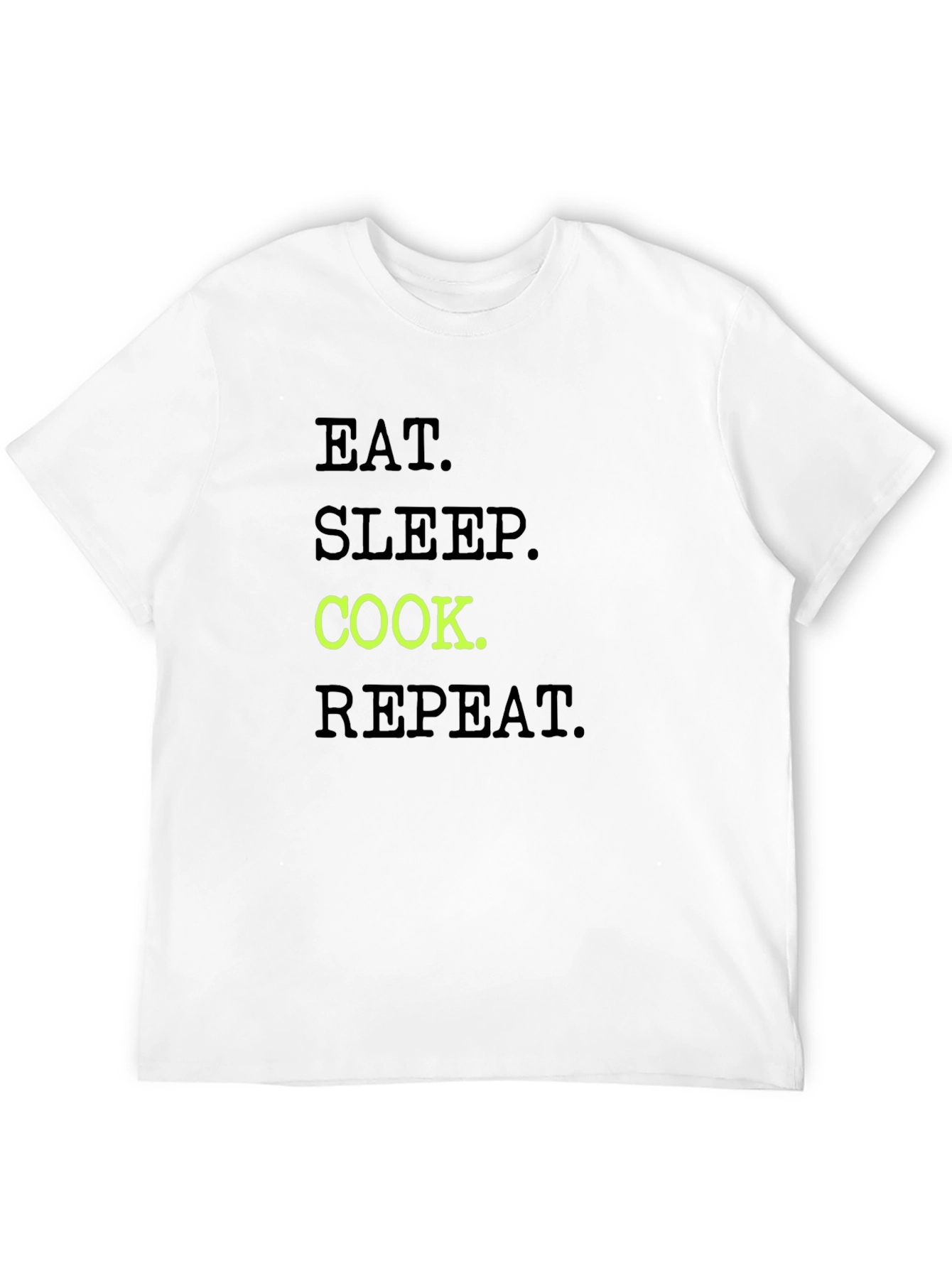 Eat Sleep Cook Repeat - Mens Graphic Tee