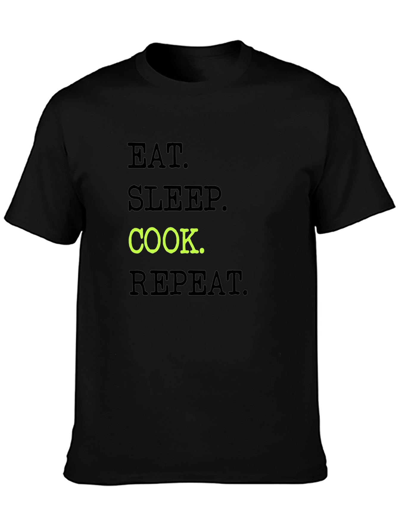 Eat Sleep Cook Repeat - Mens Graphic Tee