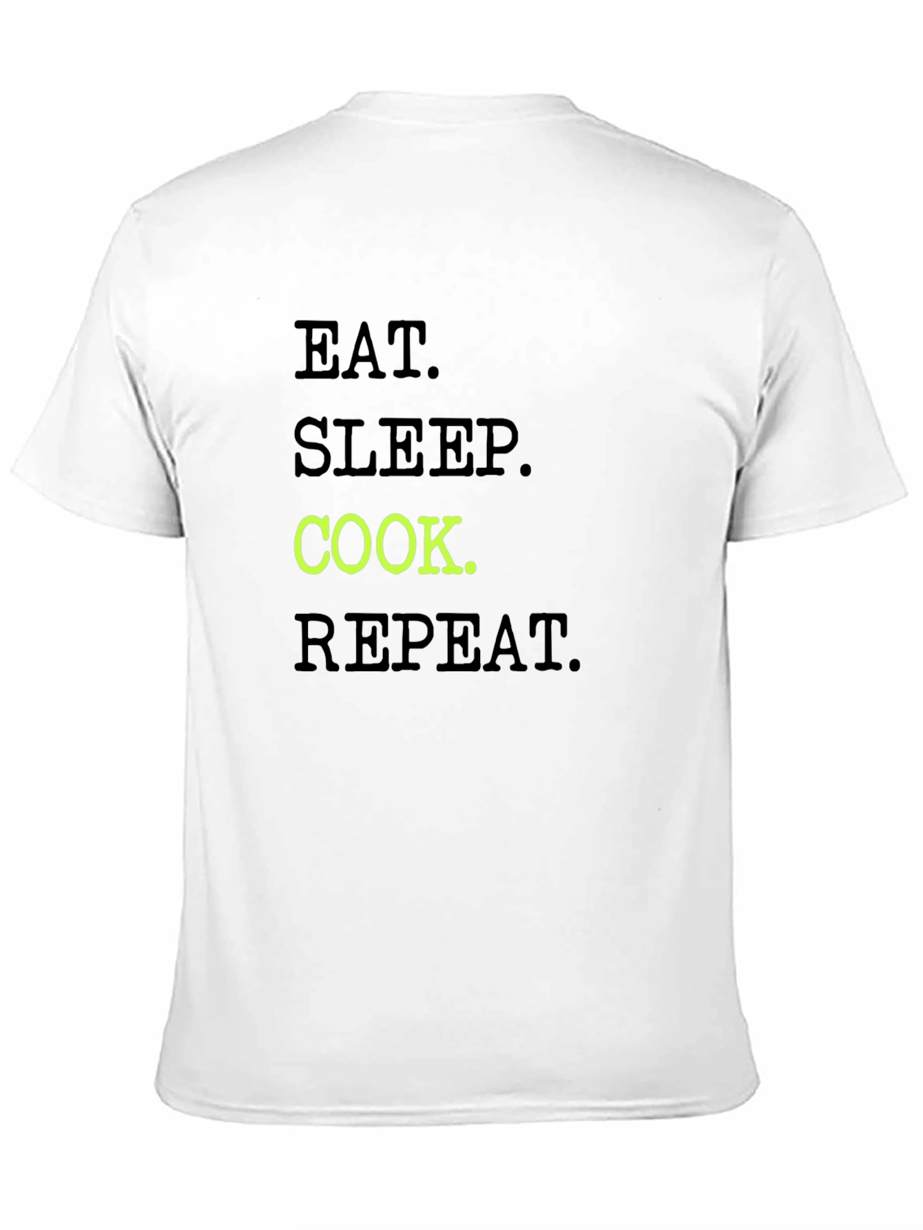 Eat Sleep Cook Repeat - Mens Graphic Tee