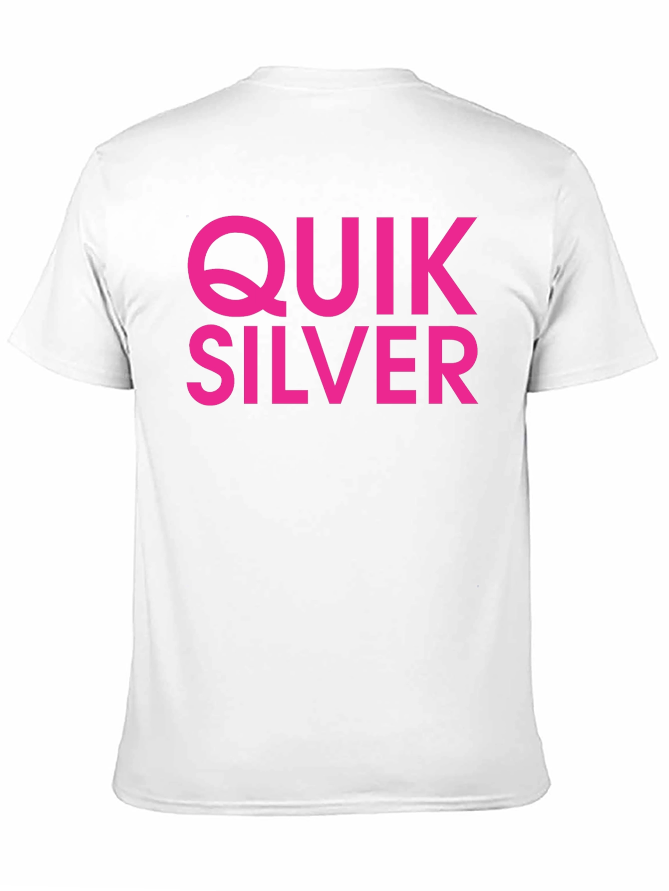 Quiksilver Graphic Tee - Black Cotton Blend