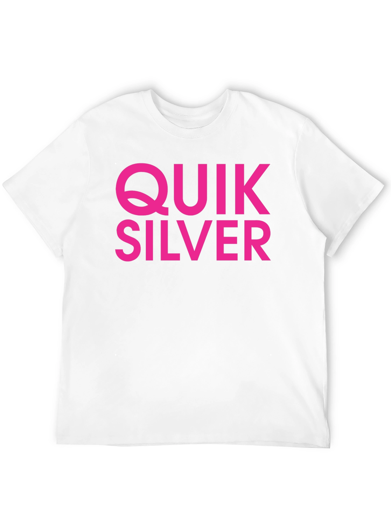 Quiksilver Graphic Tee - Black Cotton Blend