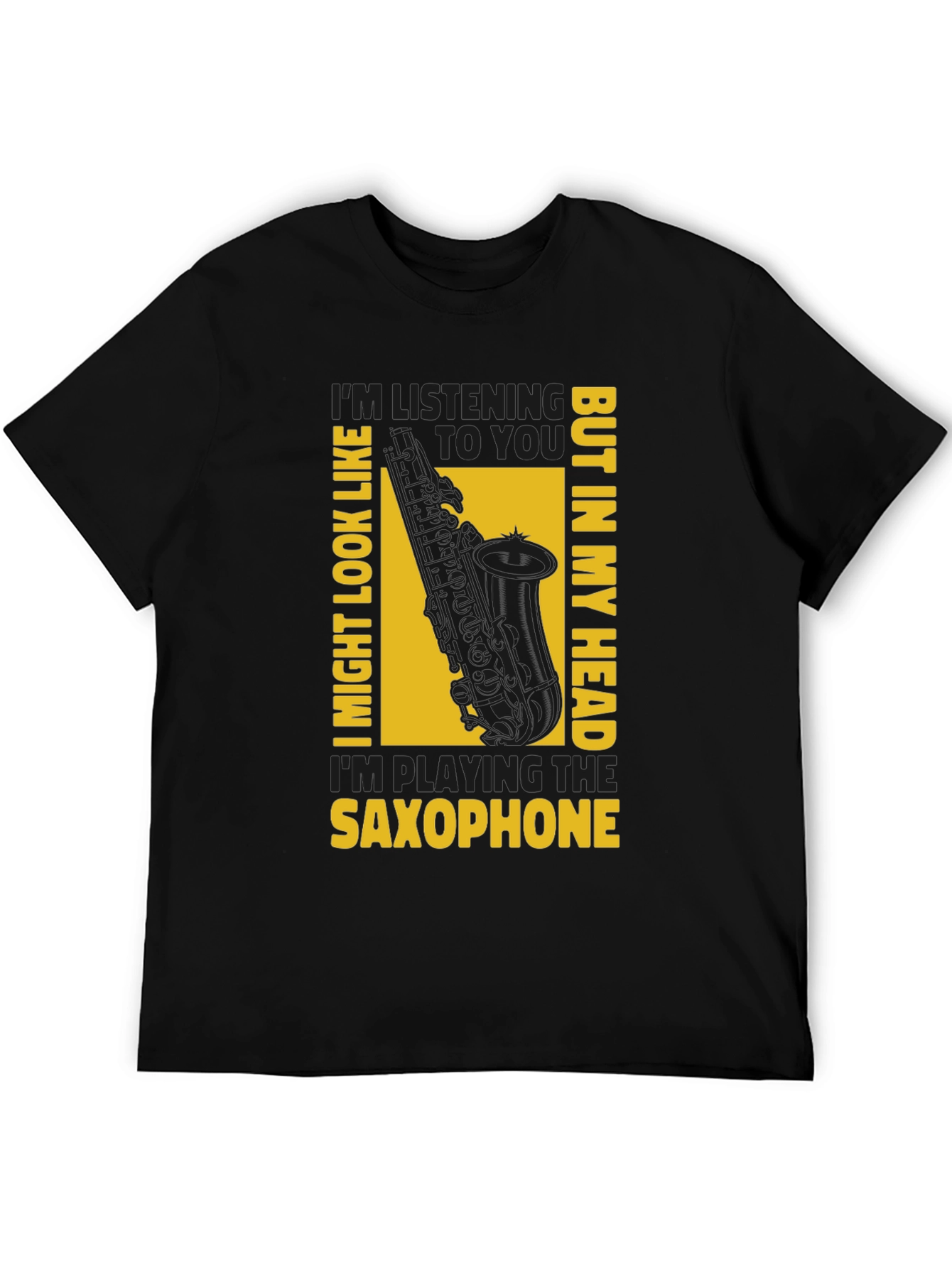 Saxophone Player T-Shirt - Funny Music Tee