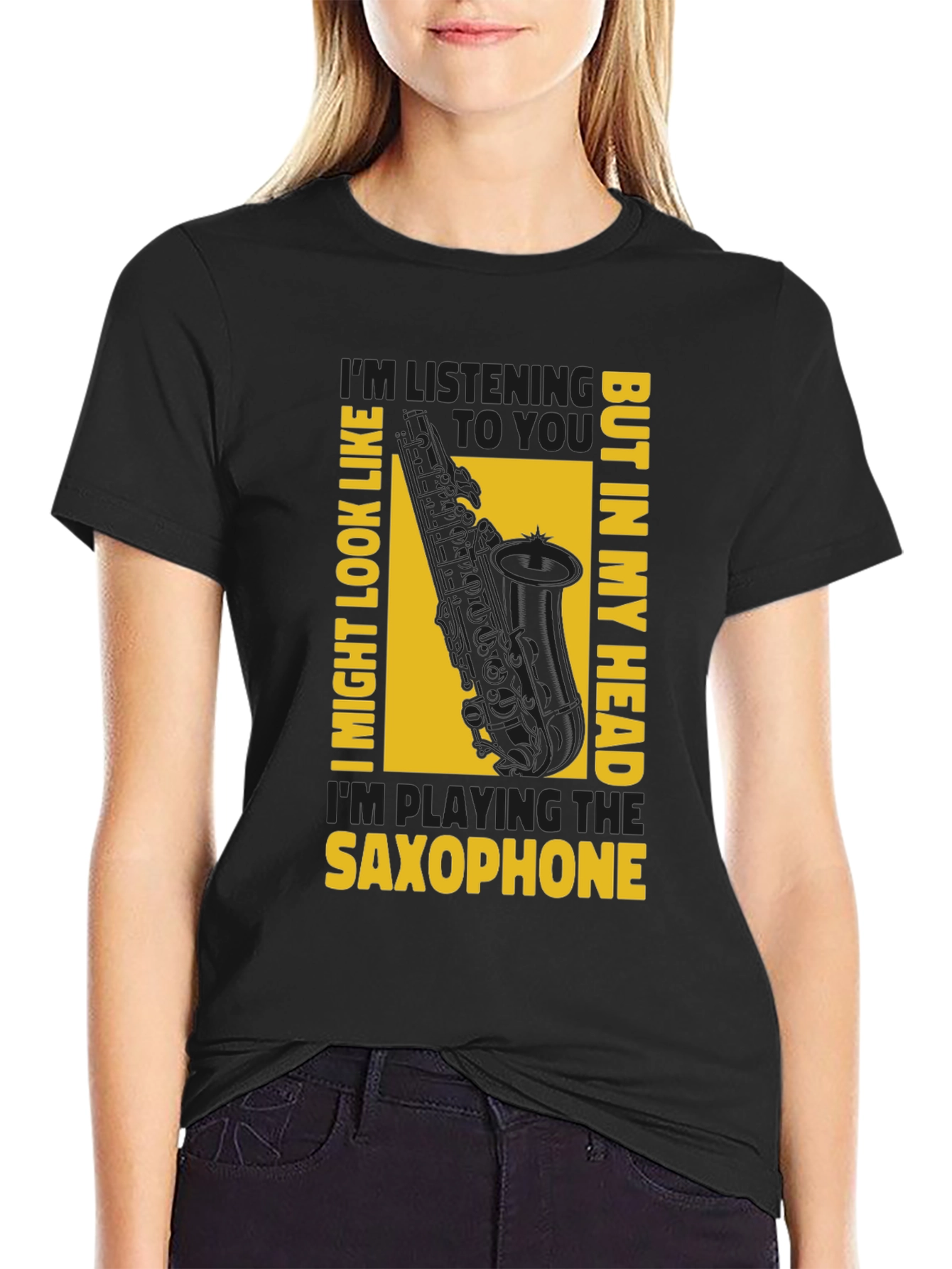 Saxophone Player T-Shirt - Funny Music Tee